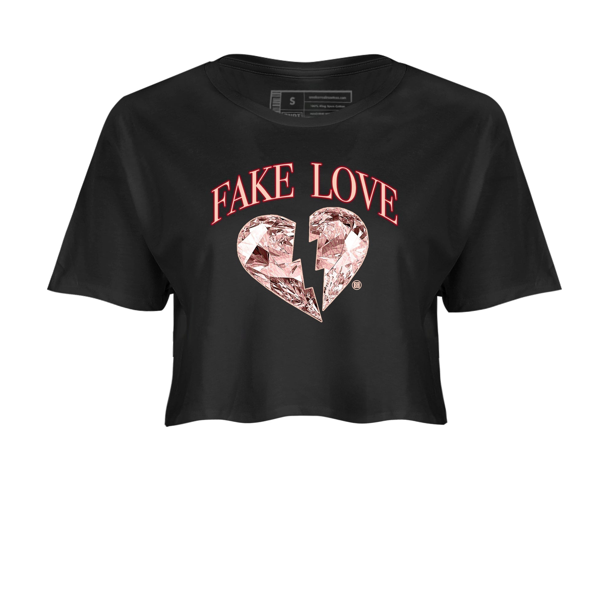 Fake Love snkmatch Women's Top - Air Jordan 3 Valentines Day
