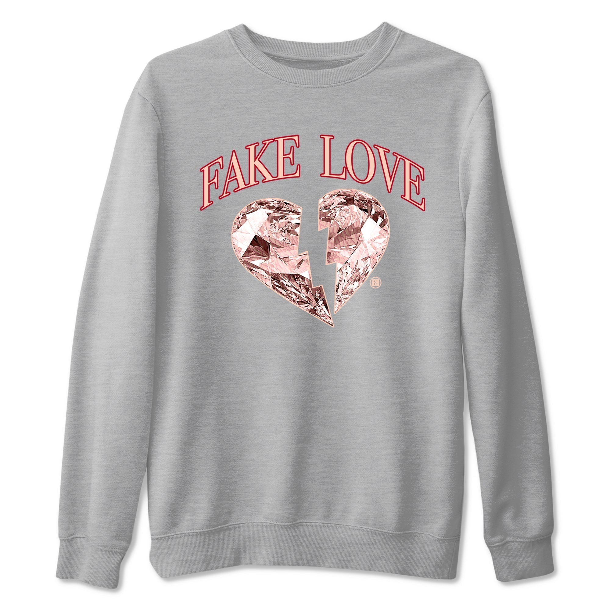 Fake Love snkmatch Tees - Air Jordan 3 Valentines Day
