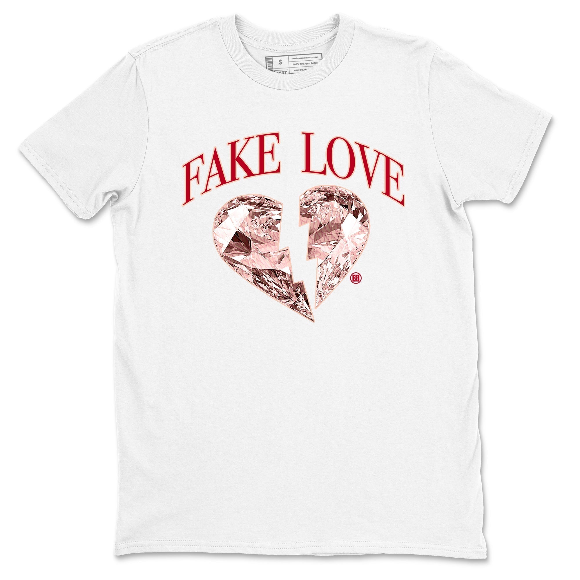 Fake Love snkmatch Tees - Air Jordan 3 Valentines Day