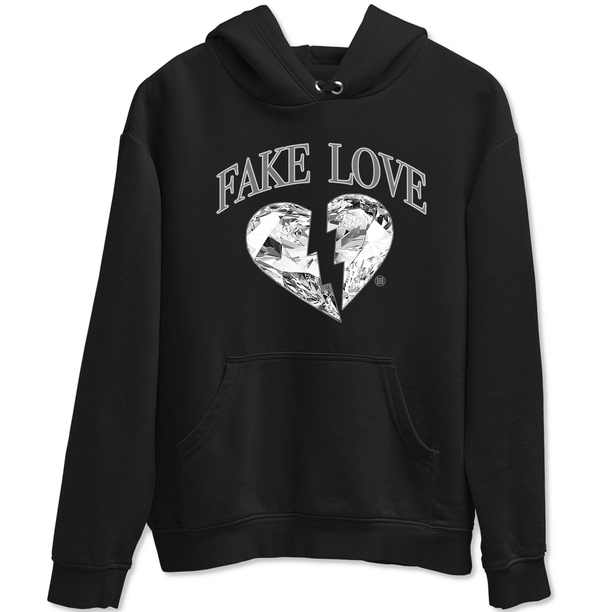 Fake Love snkmatch Tees - Air Jordan 9 Cool Grey