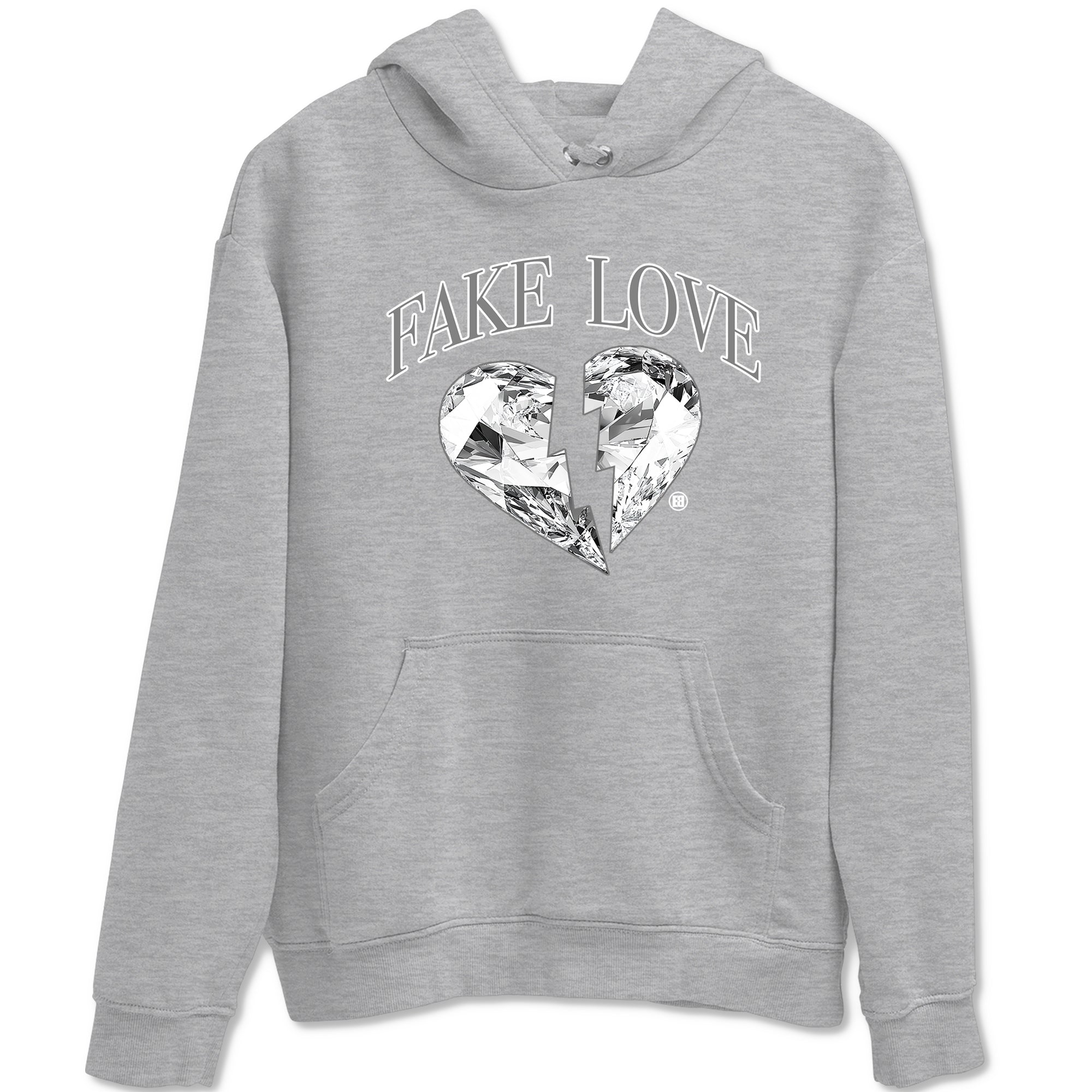 Fake Love snkmatch Tees - Air Jordan 9 Cool Grey