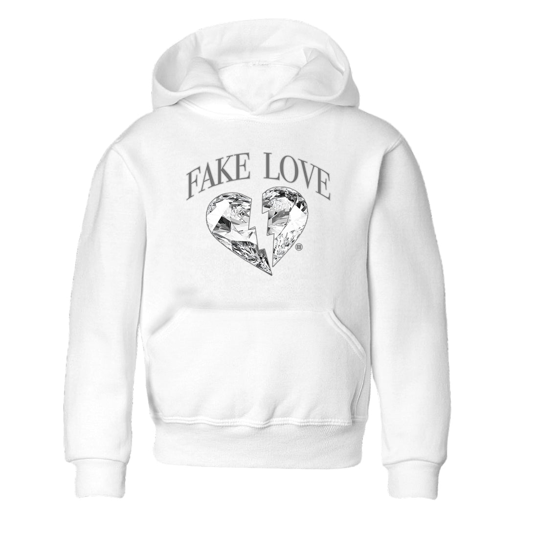 Fake Love snkmatch Tees Kids - Air Jordan 9 Cool Grey