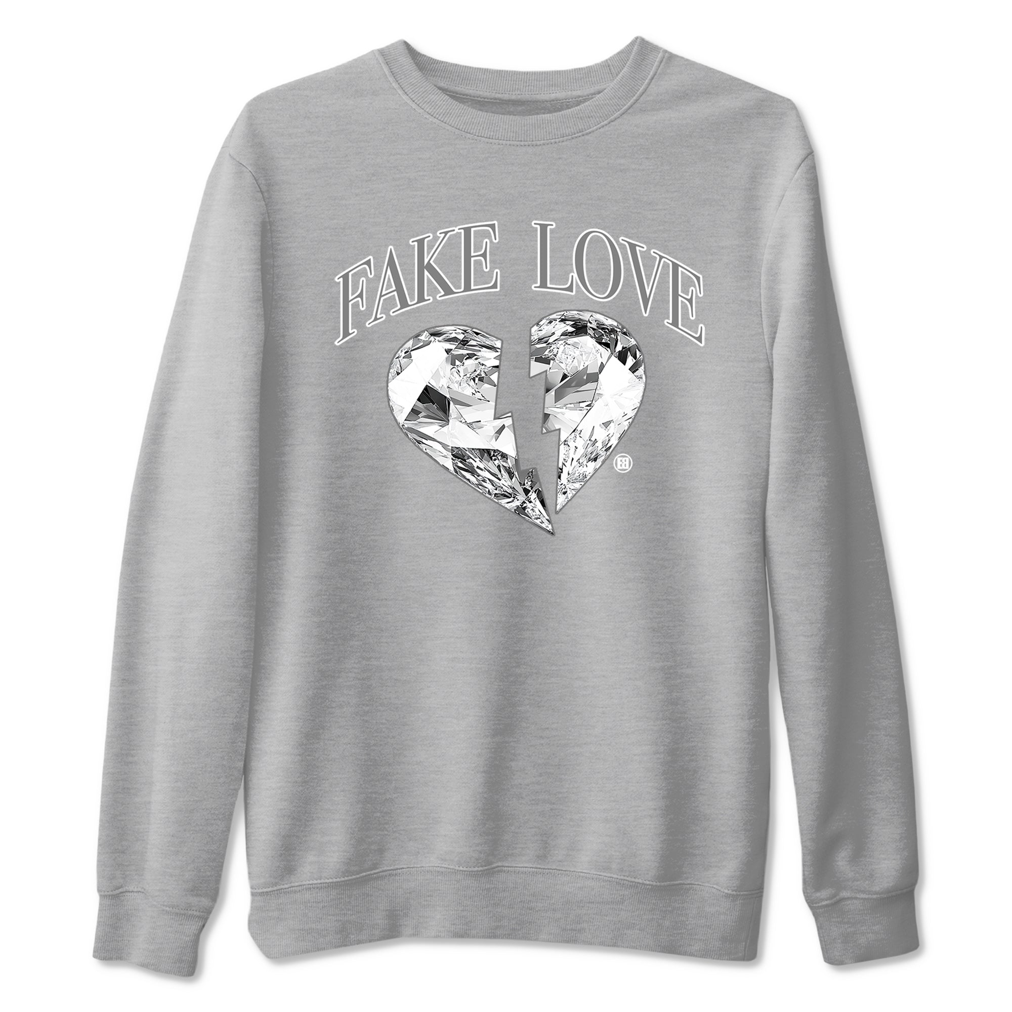 Fake Love snkmatch Tees - Air Jordan 9 Cool Grey