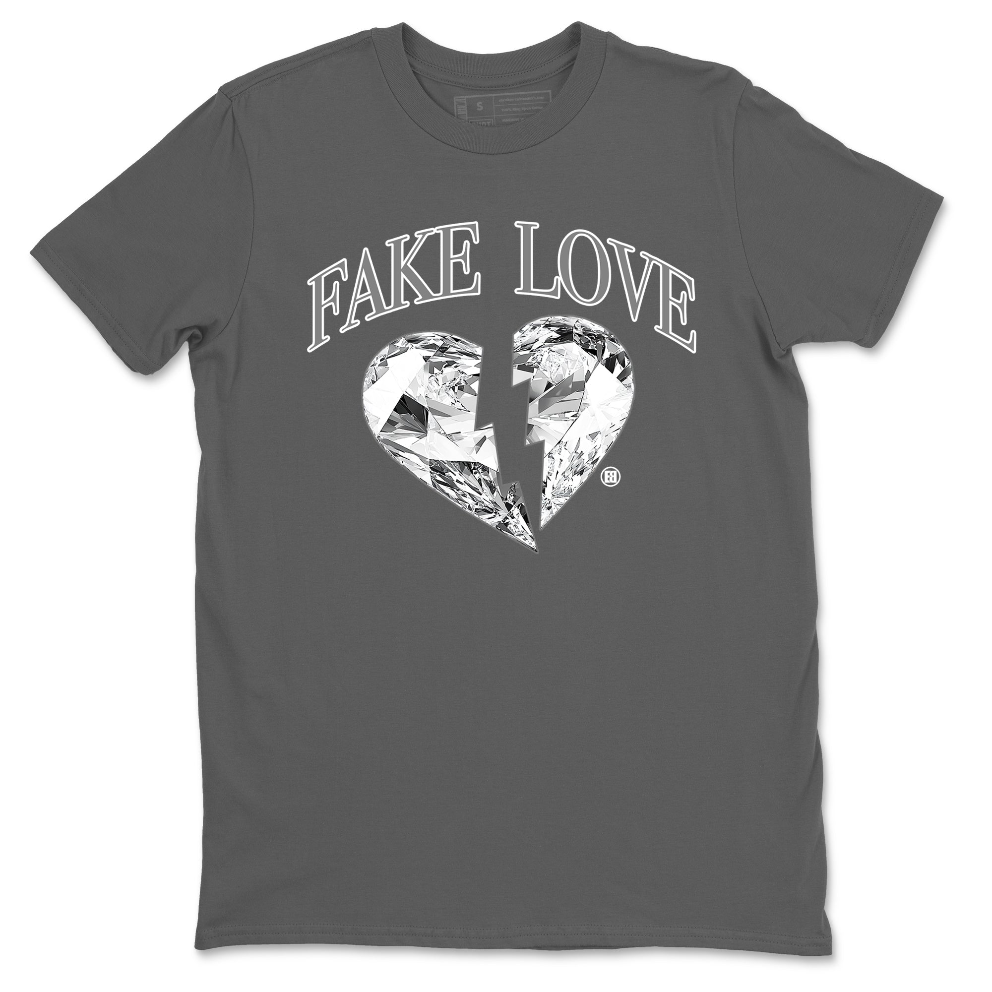 Fake Love snkmatch Tees - Air Jordan 9 Cool Grey