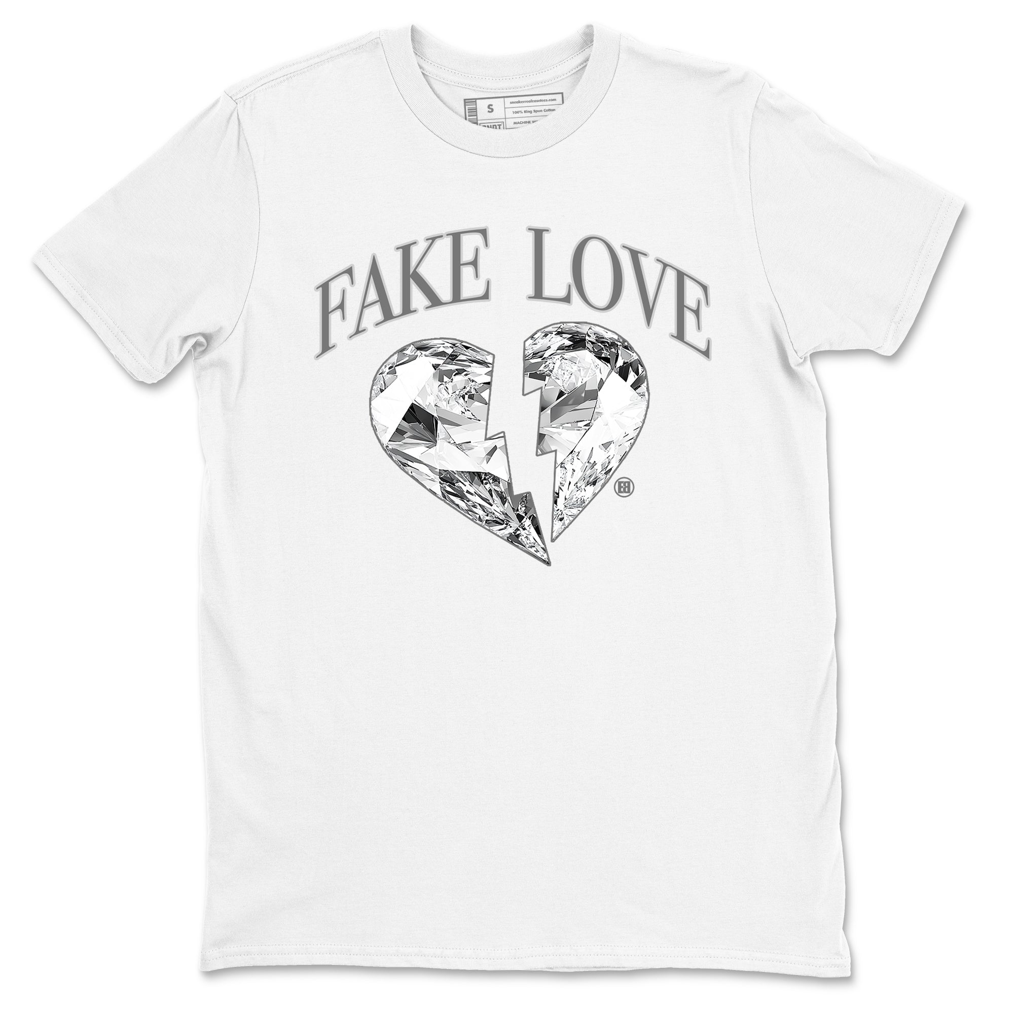 Fake Love snkmatch Tees - Air Jordan 9 Cool Grey