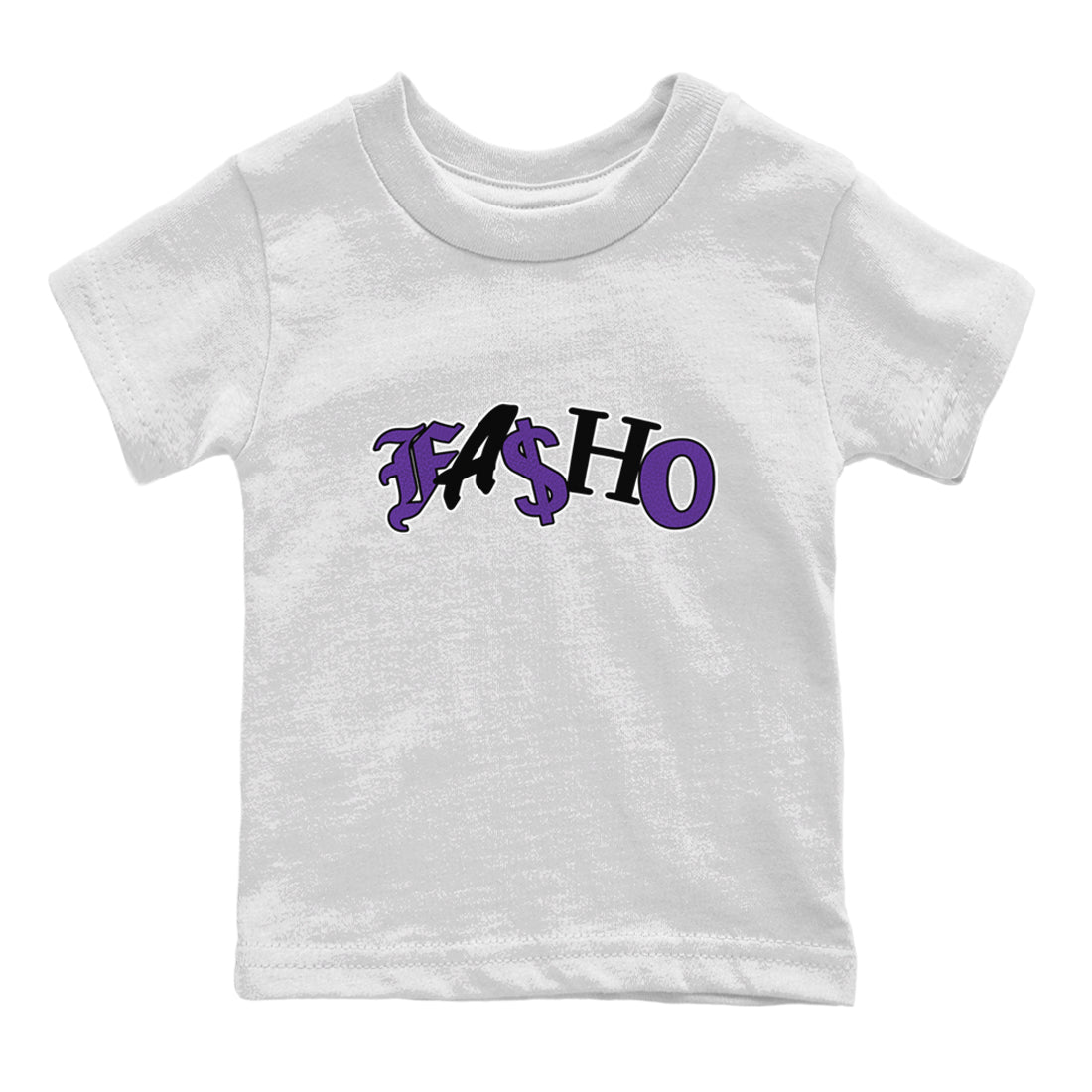 Fasho Kids Tops - Air Jordan 12 Field Purple