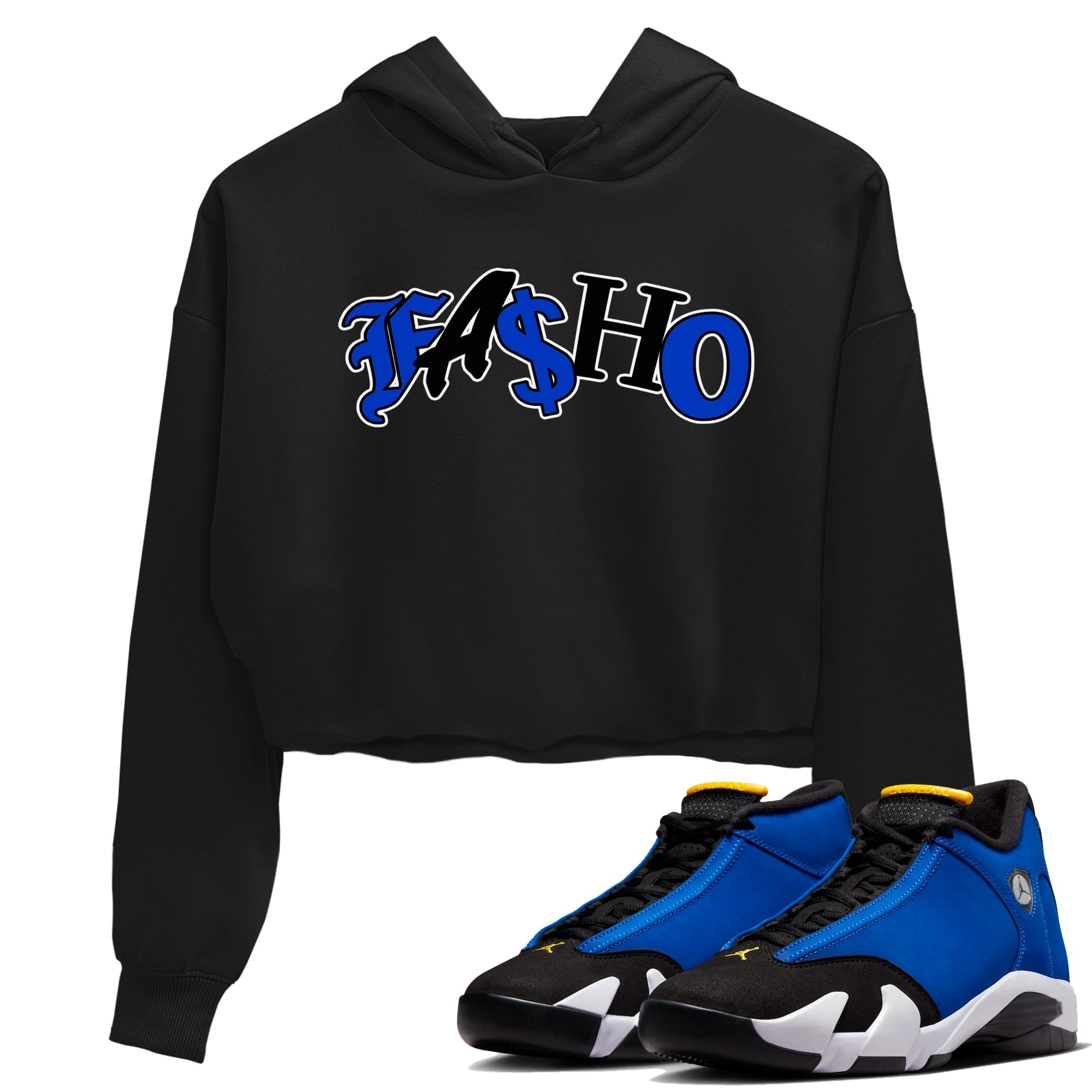 Fasho Women's Tops - Air Jordan 14 Laney