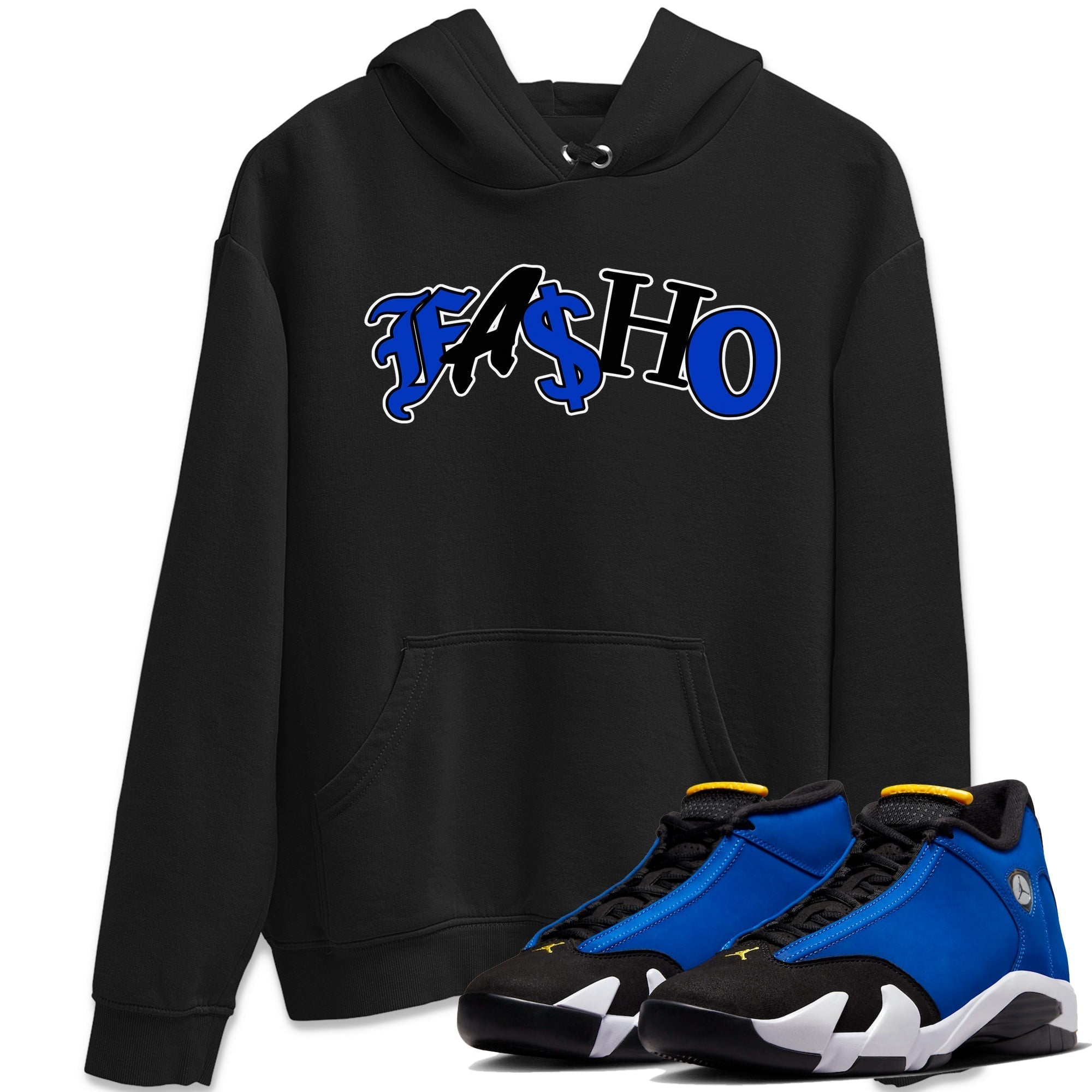 Fasho Unisex Tops - Air Jordan 14 Laney