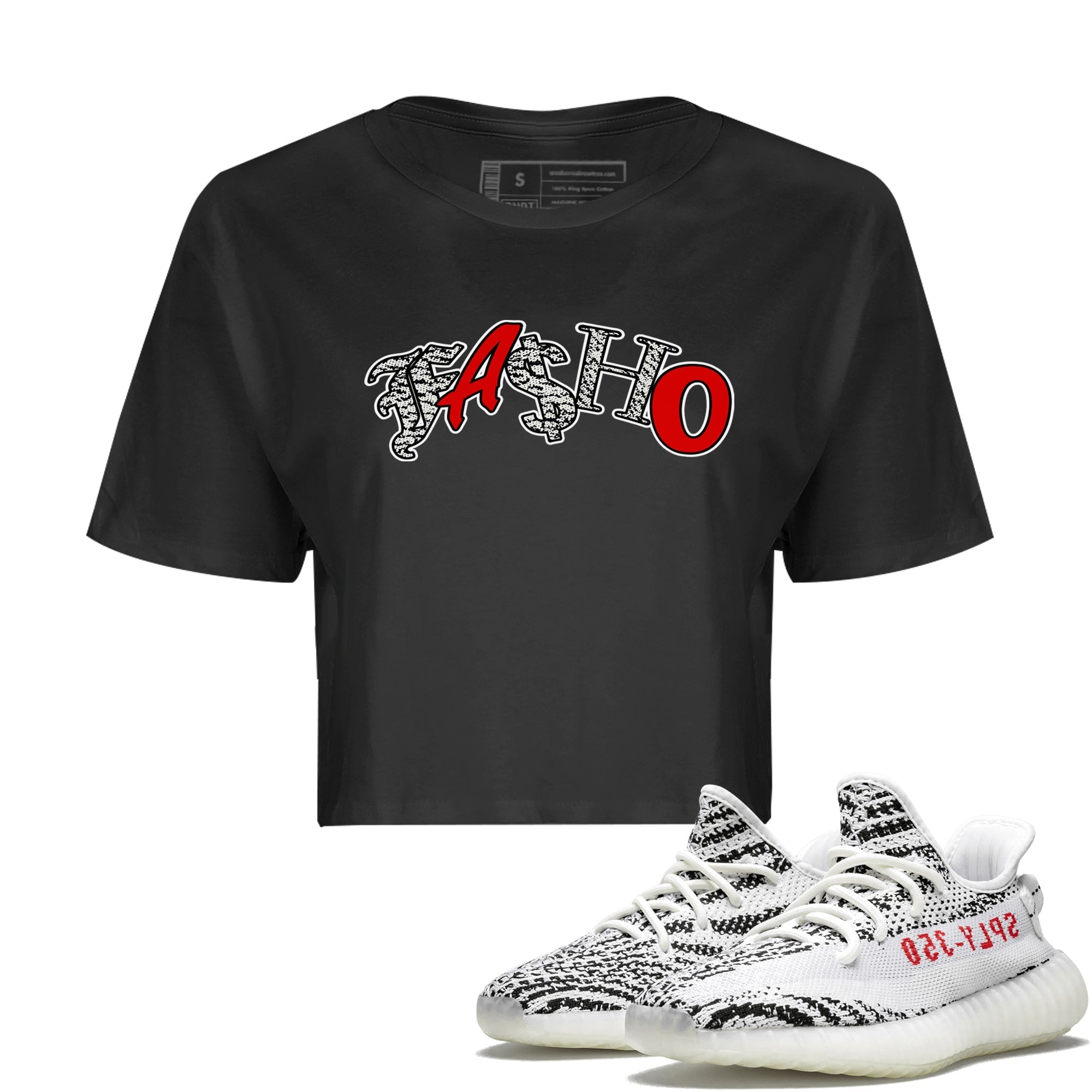 Fasho Women's Tops - Yeezy 350 Zebra
