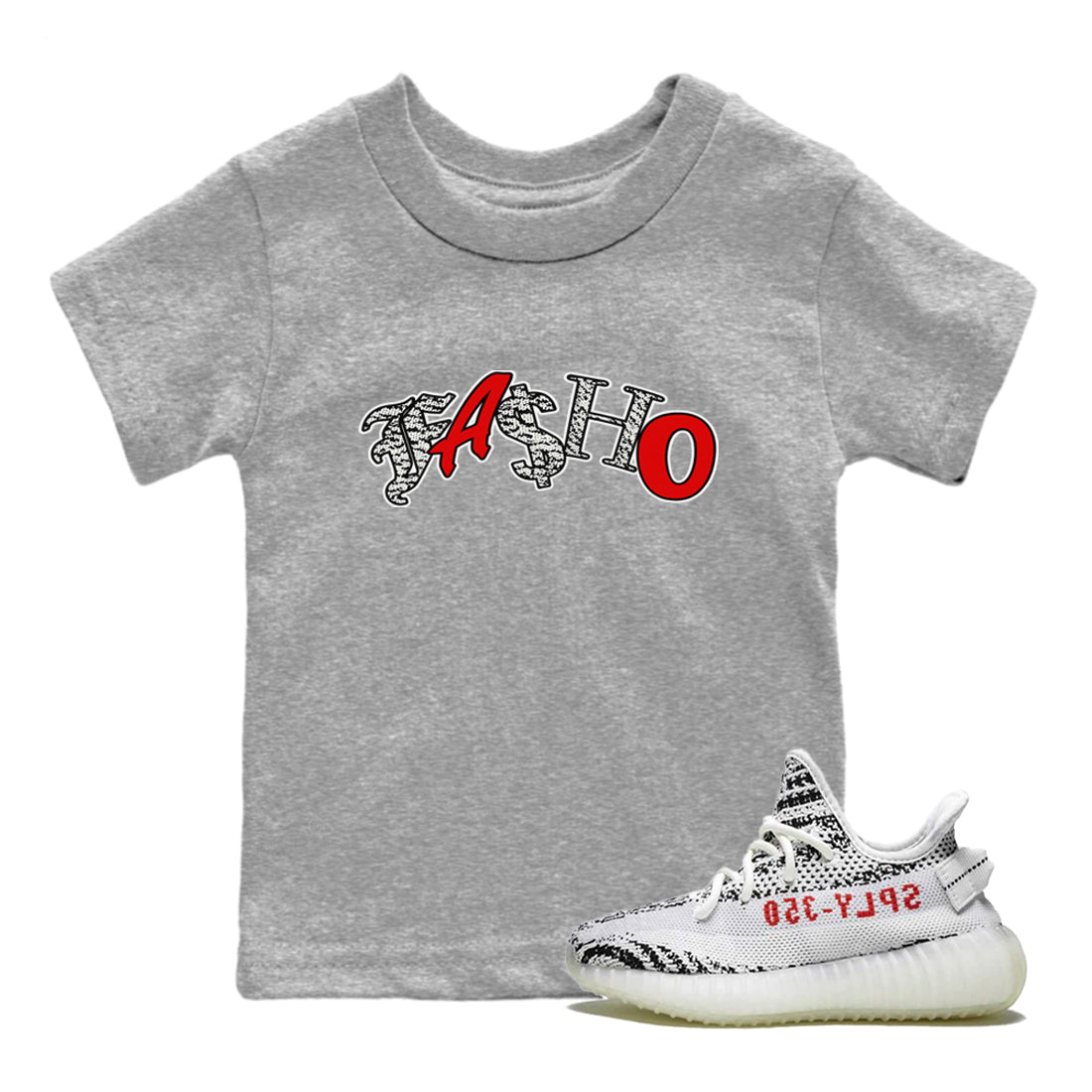 Fasho Kids Tops - Yeezy 350 Zebra