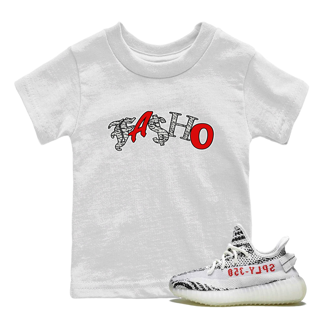 Fasho Kids Tops - Yeezy 350 Zebra