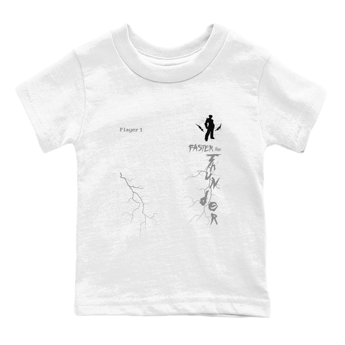 Faster Than Thunder snkmatch Tees Kids - Air Foamposite One Jin