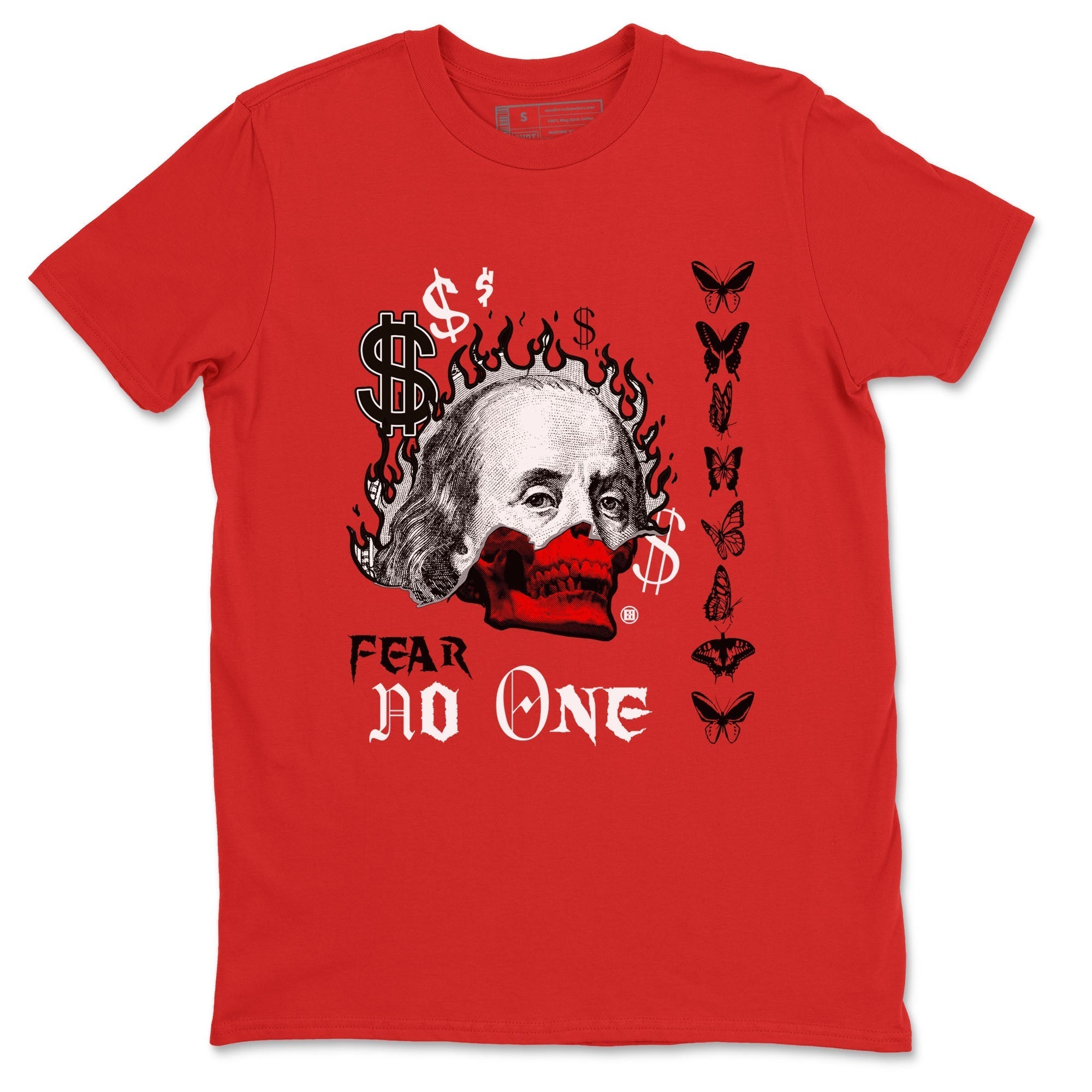 Fear No One snkmatch Tees - Air Jordan 12 Taxi Flip