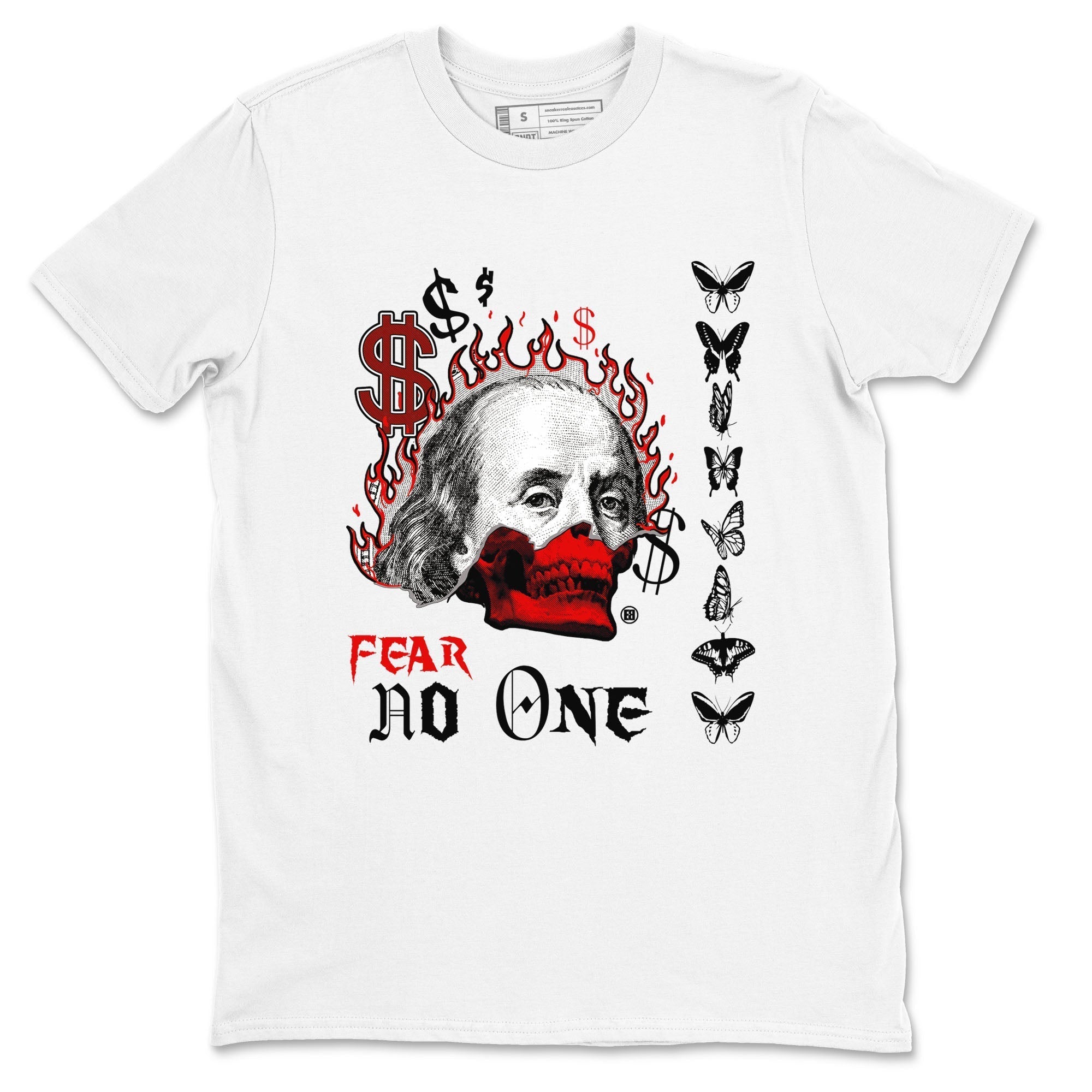 Fear No One snkmatch Tees - Air Jordan 12 Taxi Flip