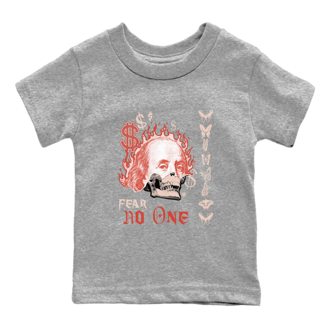 Fear No One snkmatch Tees Kids - Air Jordan 13 Dune Red