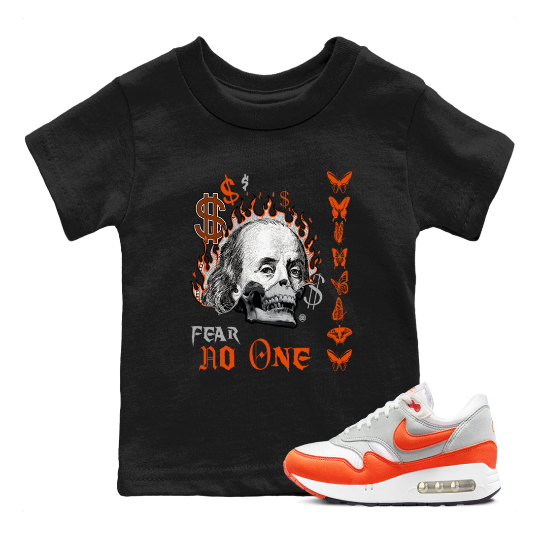 Fear No One snkmatch Tees Kids - Air Max 1 Cosmic Clay