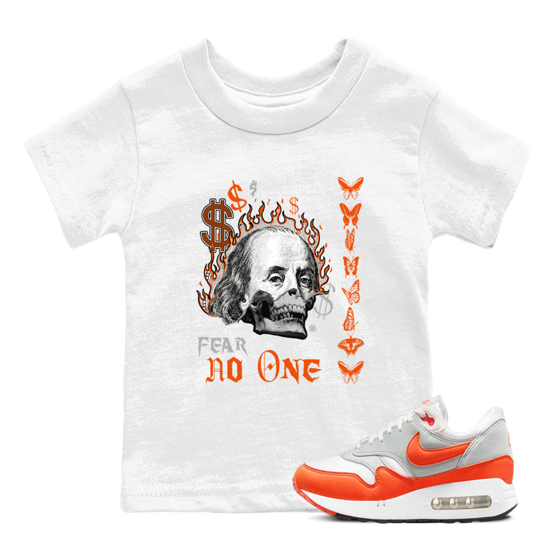 Fear No One snkmatch Tees Kids - Air Max 1 Cosmic Clay