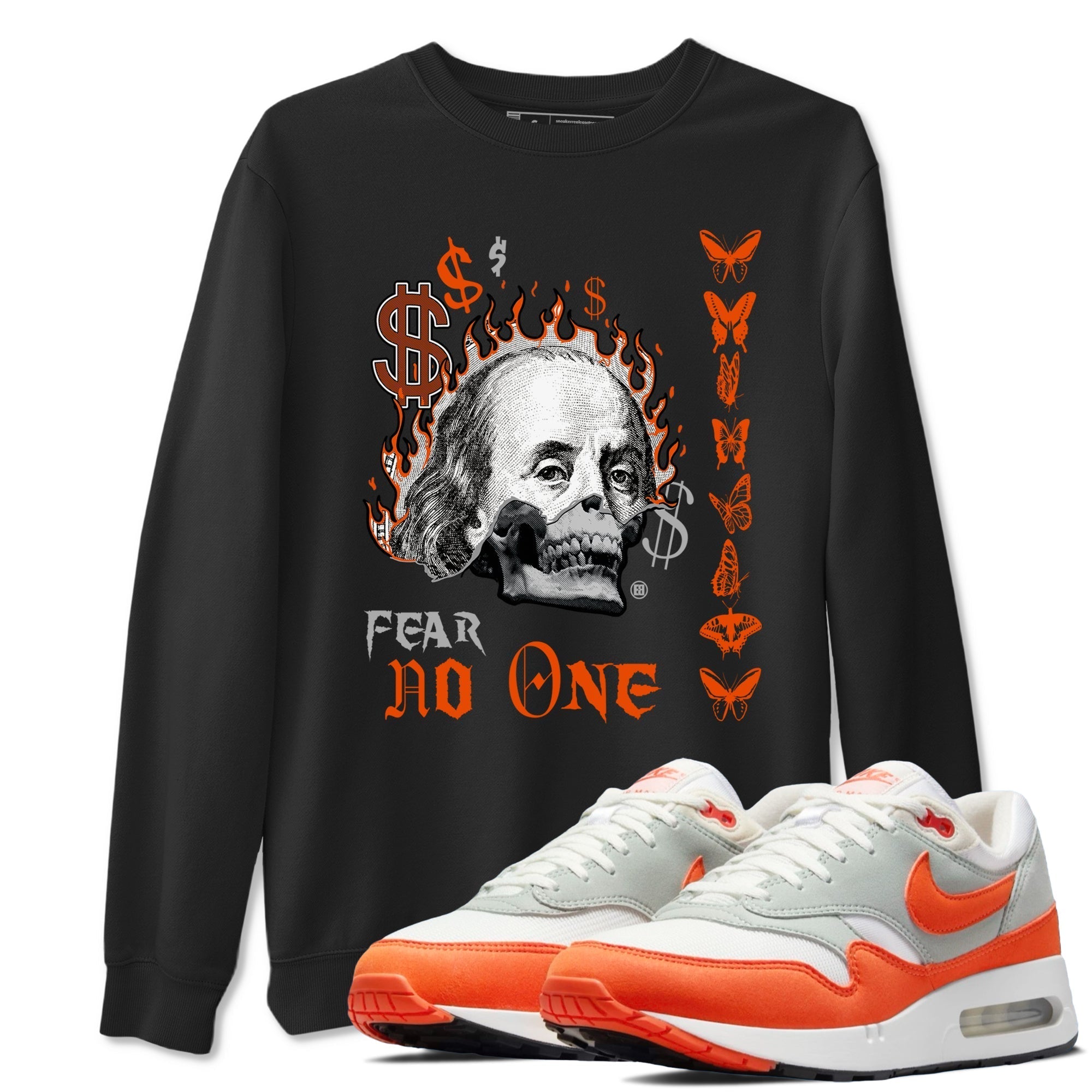 Fear No One snkmatch Tees - Air Max 1 Cosmic Clay