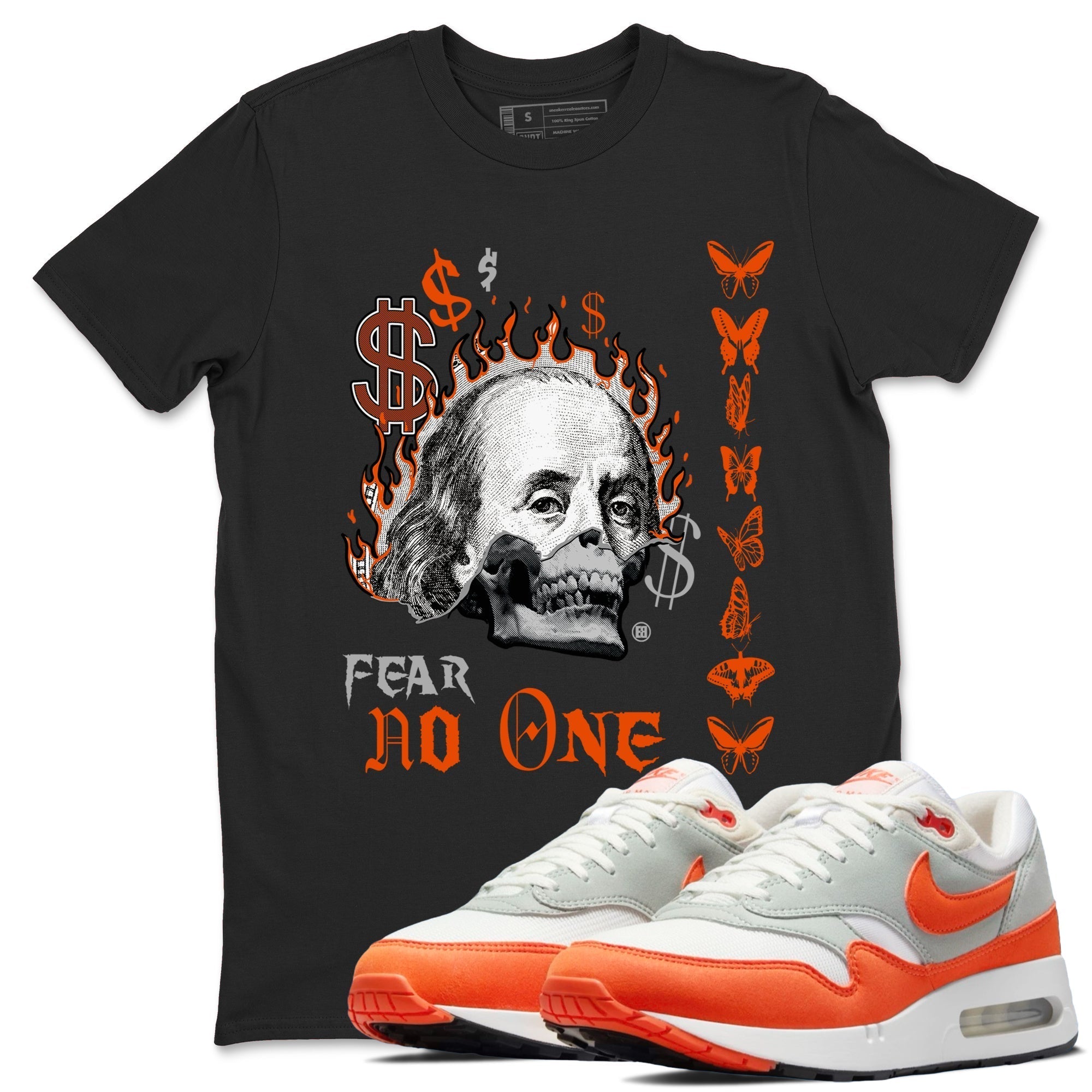 Fear No One snkmatch Tees - Air Max 1 Cosmic Clay