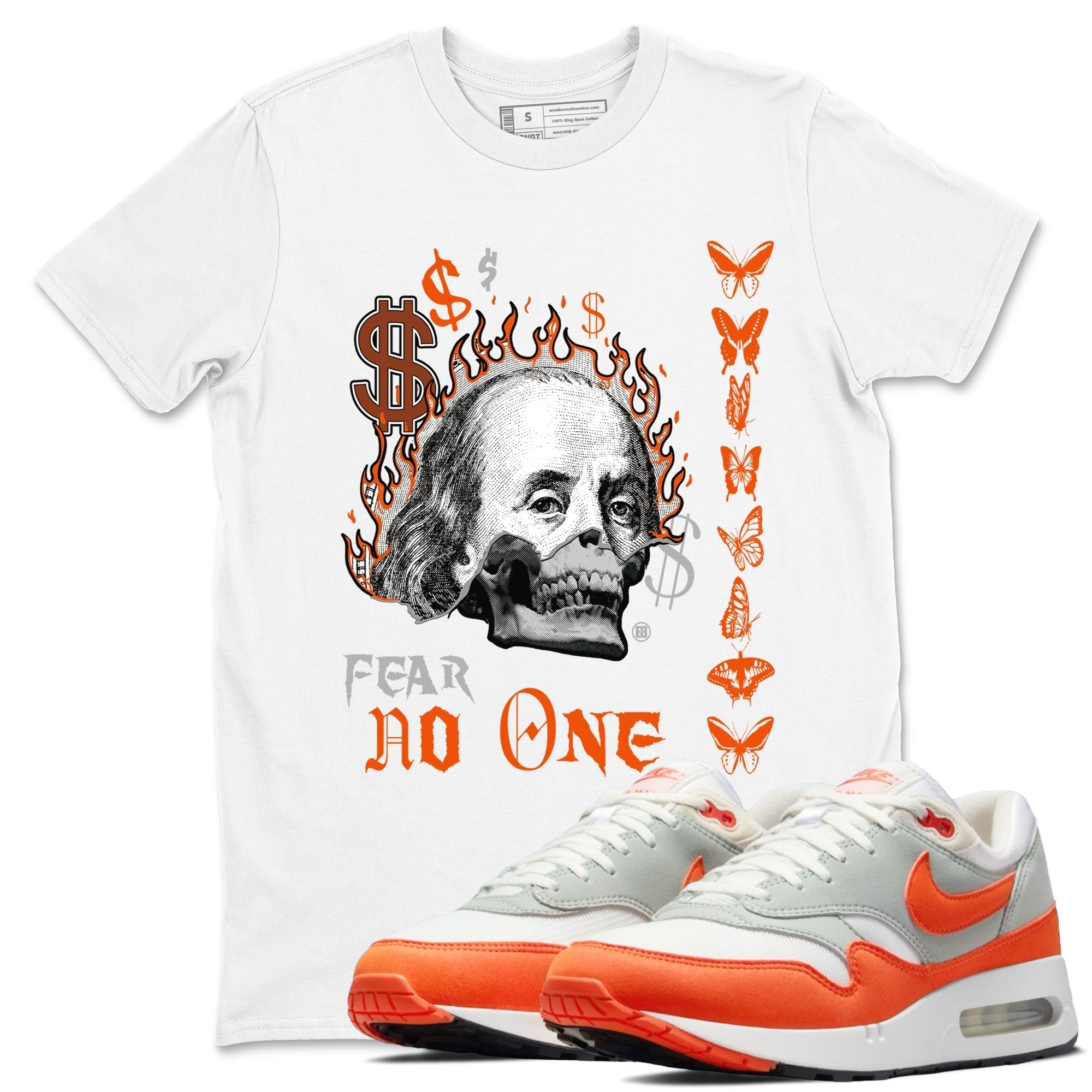 Fear No One snkmatch Tees - Air Max 1 Cosmic Clay