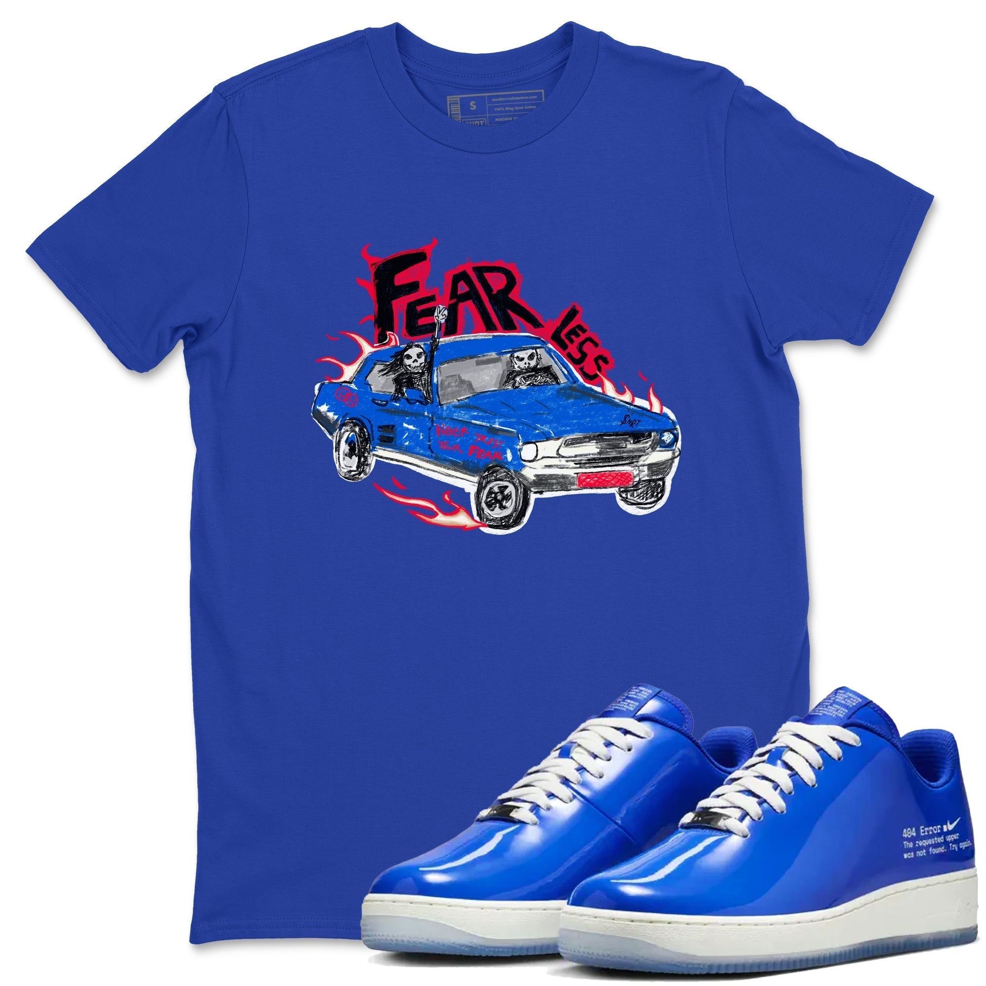 Fearless Car snkmatch Tees - Air Force 1 404 Error