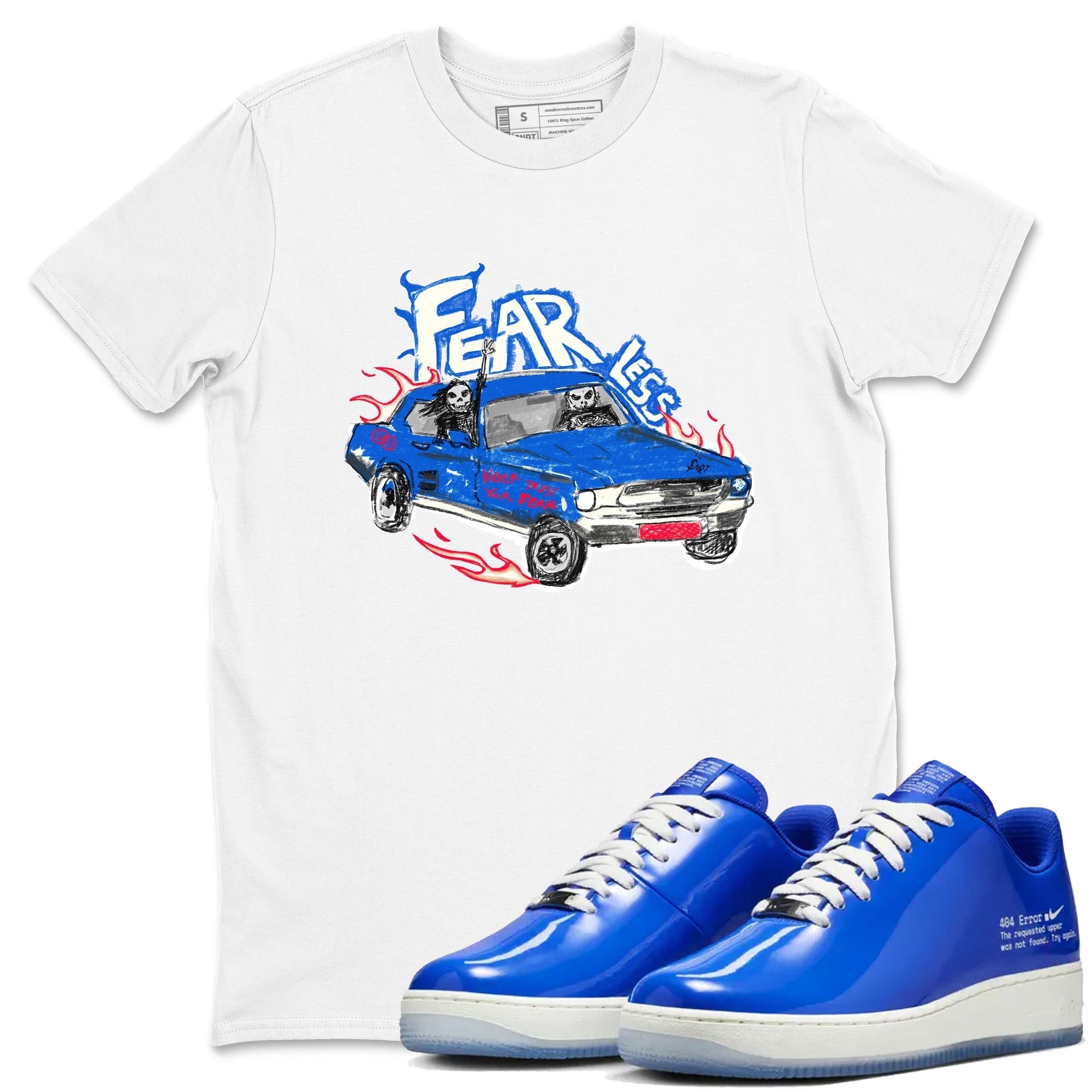 Fearless Car snkmatch Tees - Air Force 1 404 Error