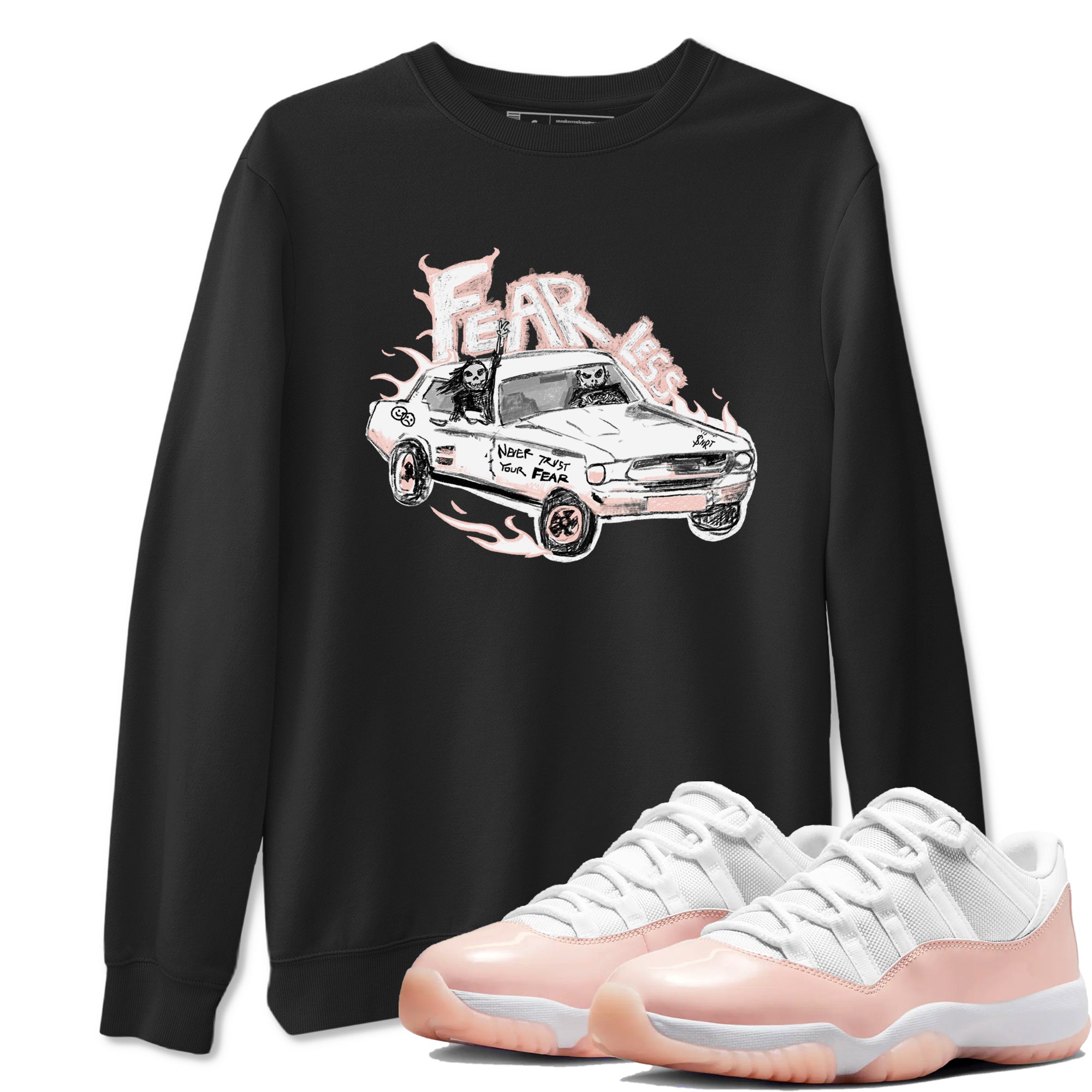 Fearless Car snkmatch Tees - Air Jordan 11 Legend Pink