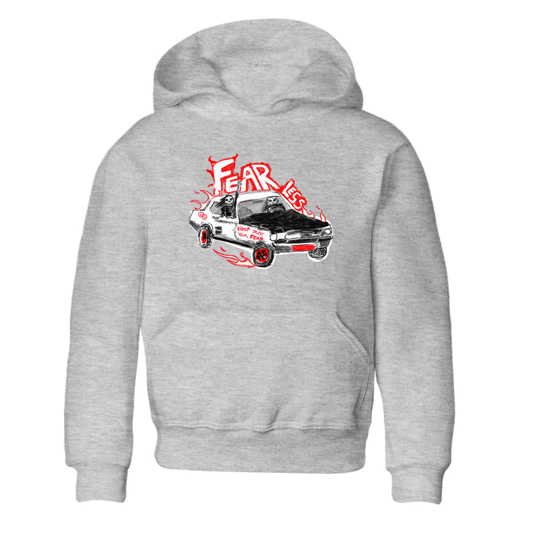 Fearless Car snkmatch Tees Kids - Air Jordan 12 Taxi Flip