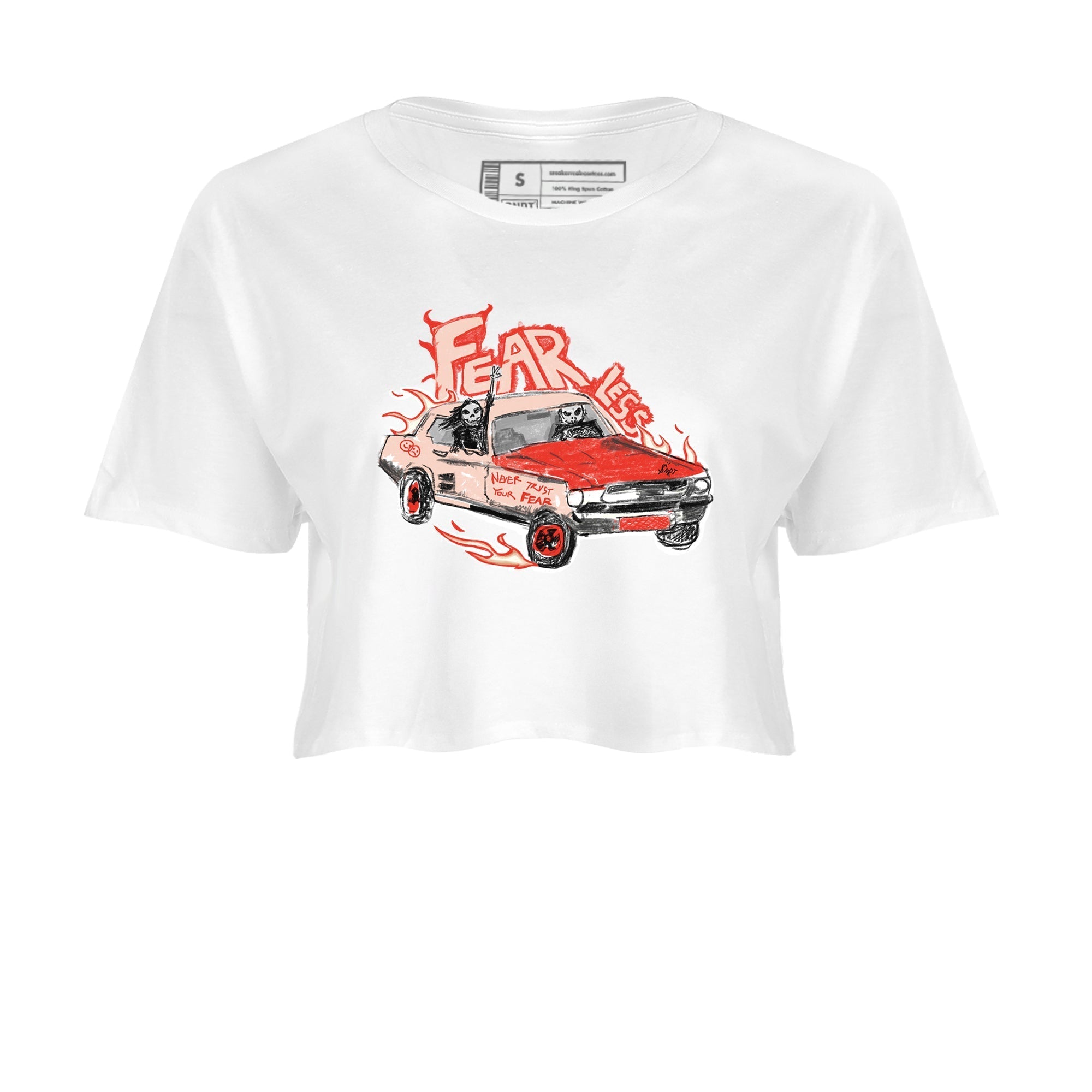 Fearless Car snkmatch Women's Top - Air Jordan 13 Dune Red