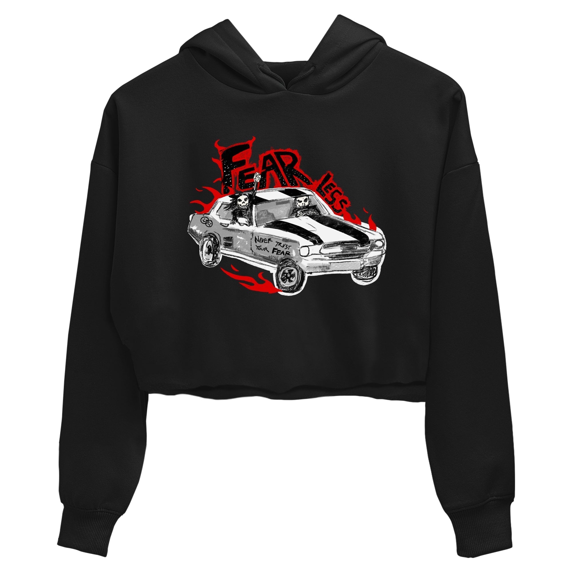 Fearless Car snkmatch Women's Top - Air Jordan 14 Black Toe