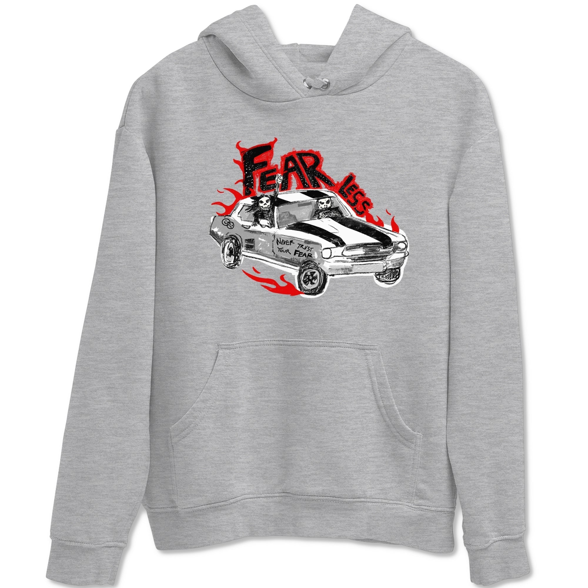Fearless Car snkmatch Tees - Air Jordan 14 Black Toe