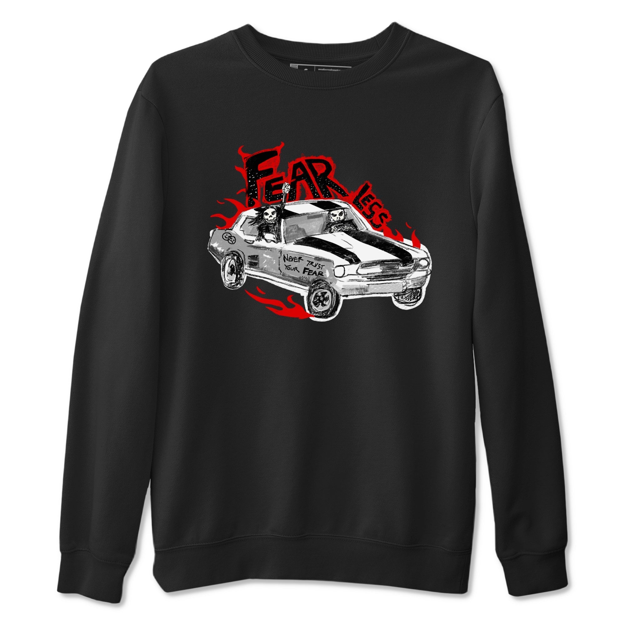 Fearless Car snkmatch Tees - Air Jordan 14 Black Toe