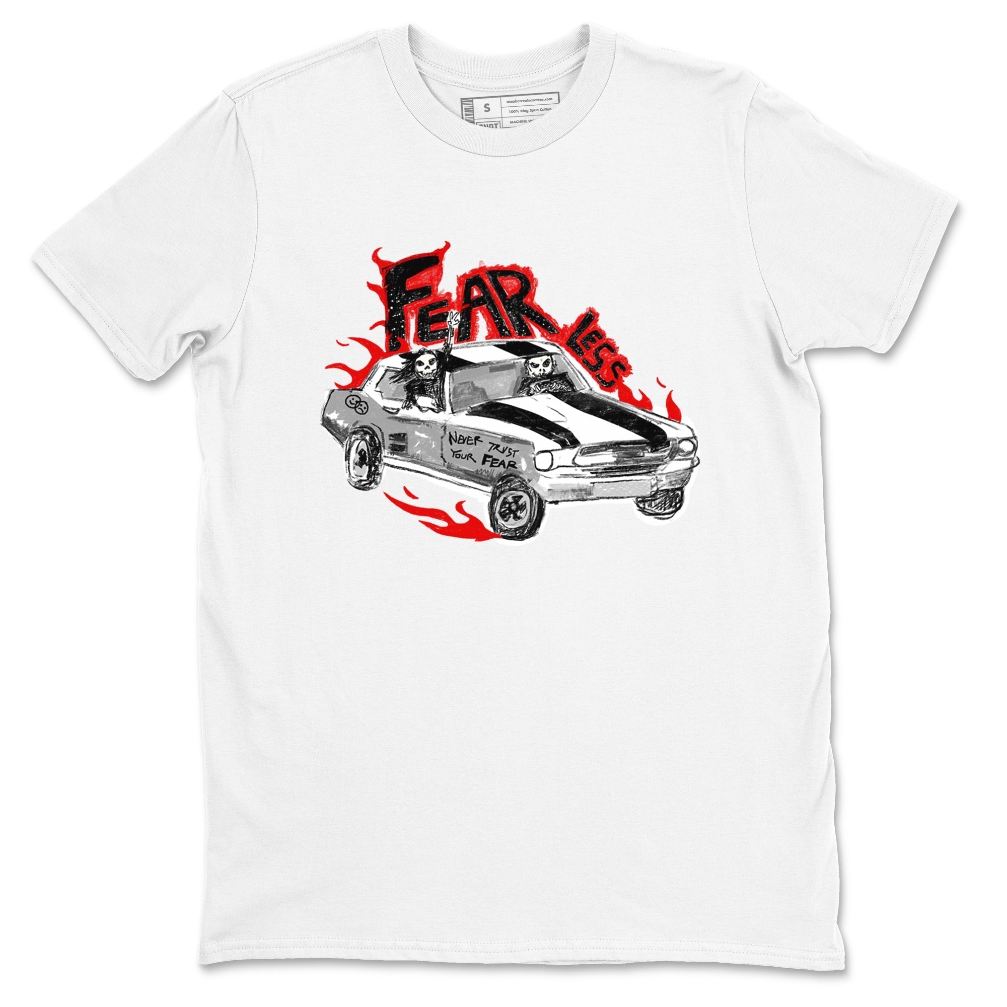 Fearless Car snkmatch Tees - Air Jordan 14 Black Toe
