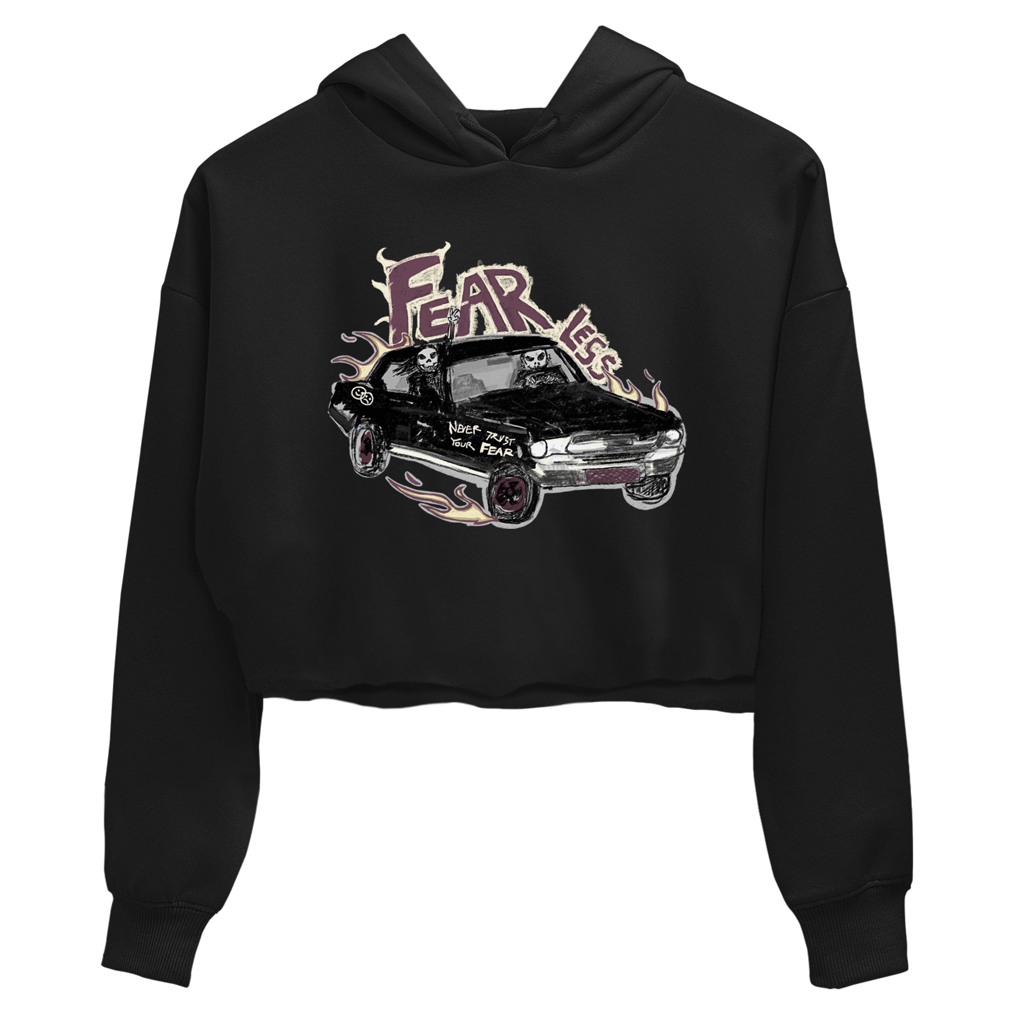 Fearless Car snkmatch Women's Top - Air Jordan 3 A Ma Maniere x Black