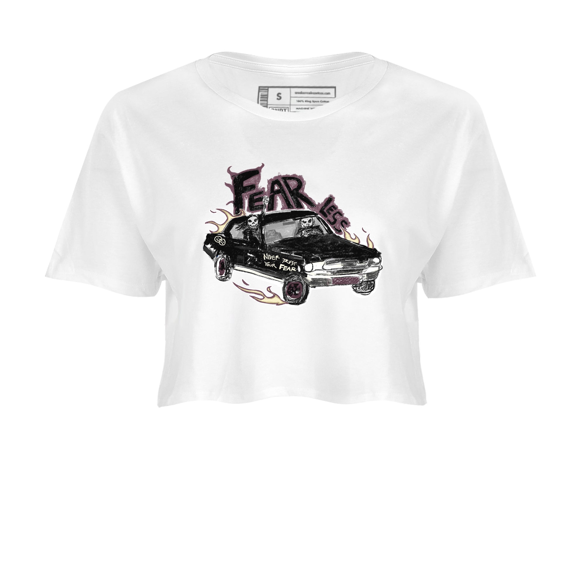 Fearless Car snkmatch Women's Top - Air Jordan 3 A Ma Maniere x Black