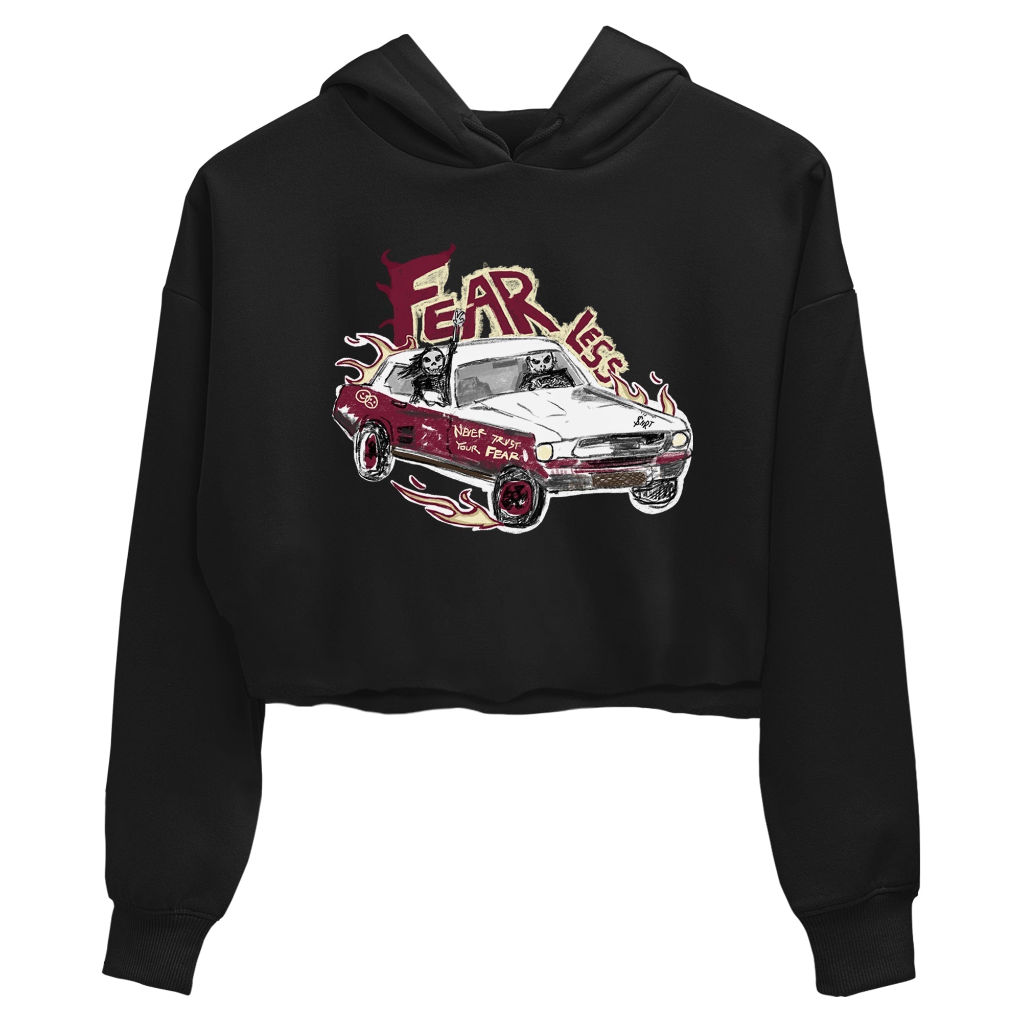 Fearless Car snkmatch Women's Top - Air Jordan 3 A Ma Maniere x Burgundy Crush