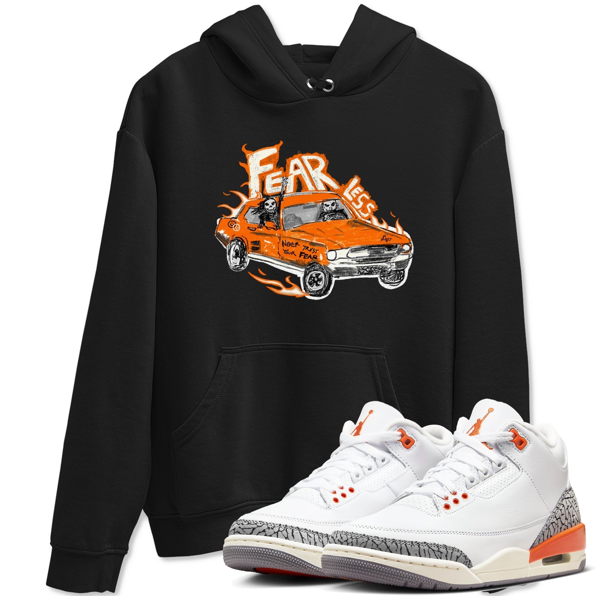 Fearless Car snkmatch Tees - Air Jordan 3 Georgia Peach