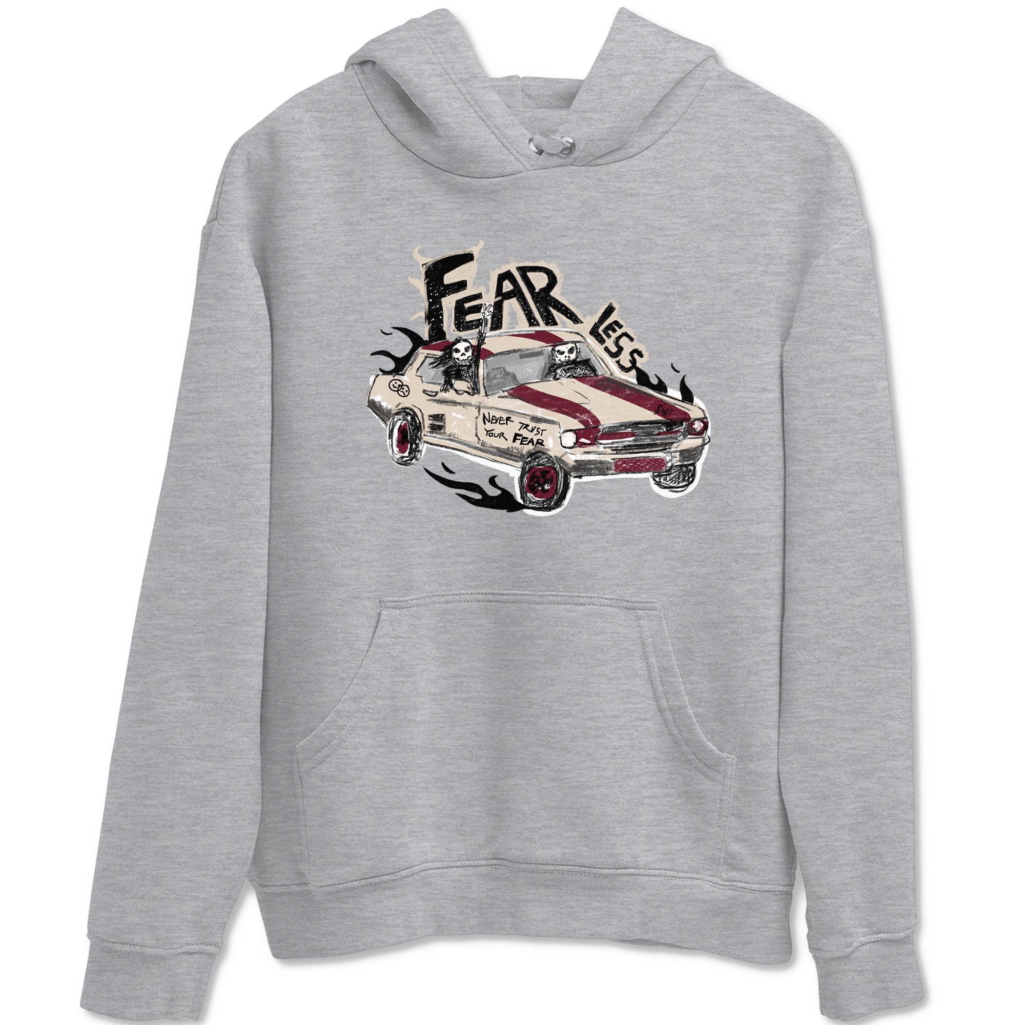Fearless Car snkmatch Tees - Air Jordan 4 A Ma Maniere x Fossil Stone