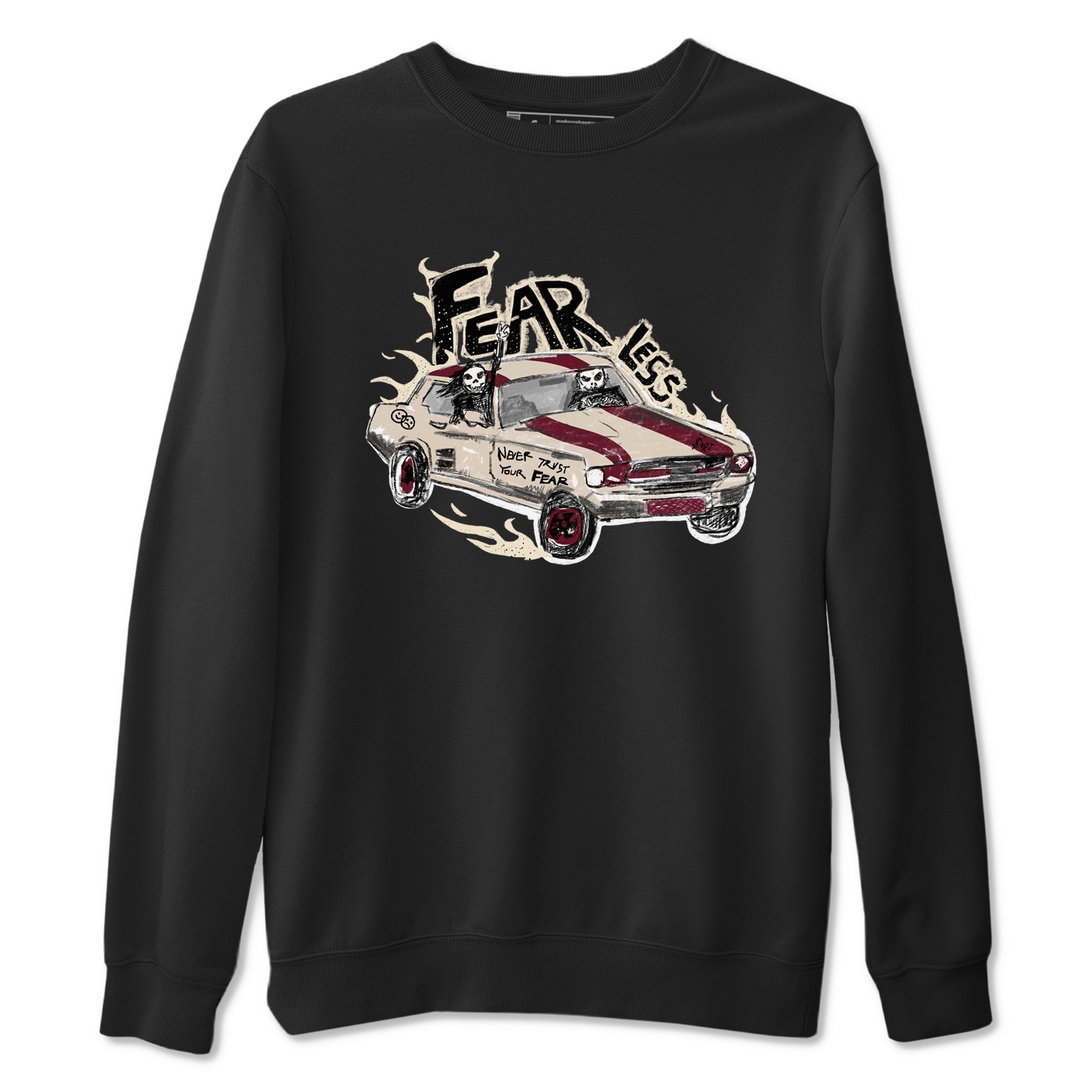 Fearless Car snkmatch Tees - Air Jordan 4 A Ma Maniere x Fossil Stone