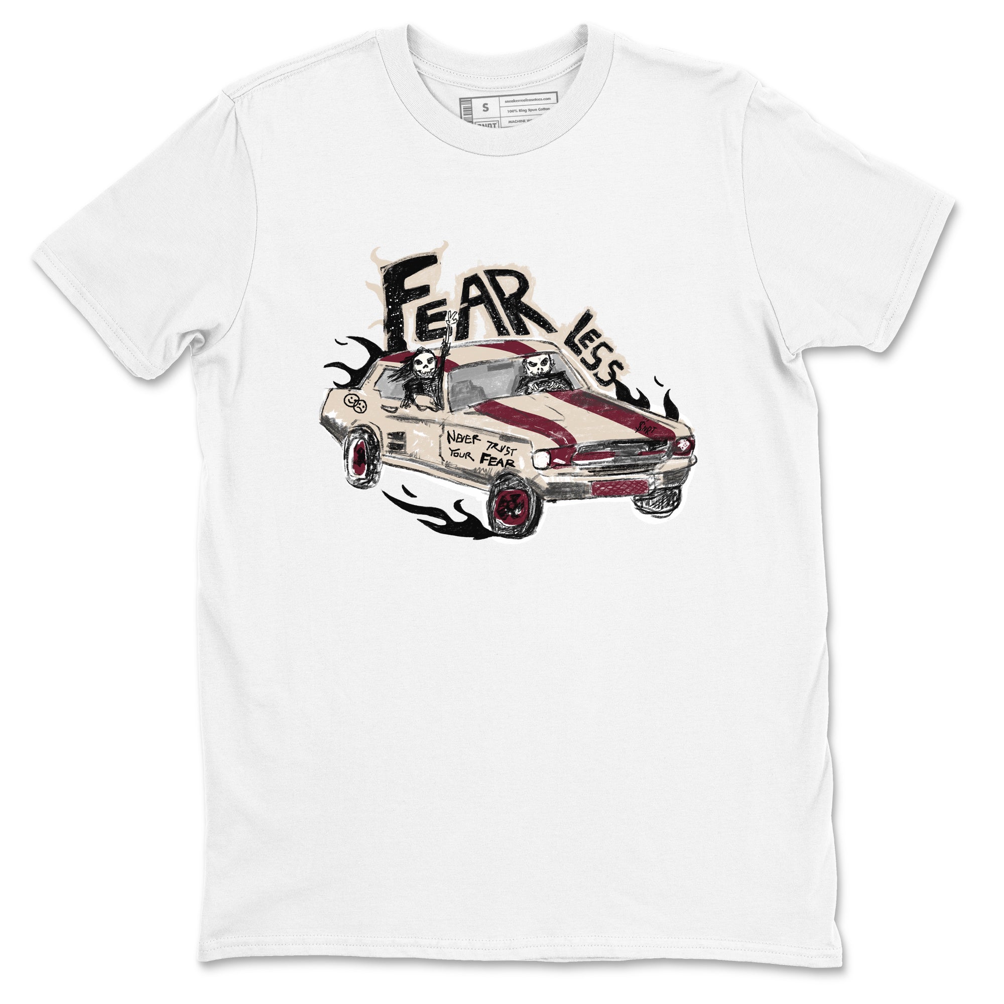 Fearless Car snkmatch Tees - Air Jordan 4 A Ma Maniere x Fossil Stone