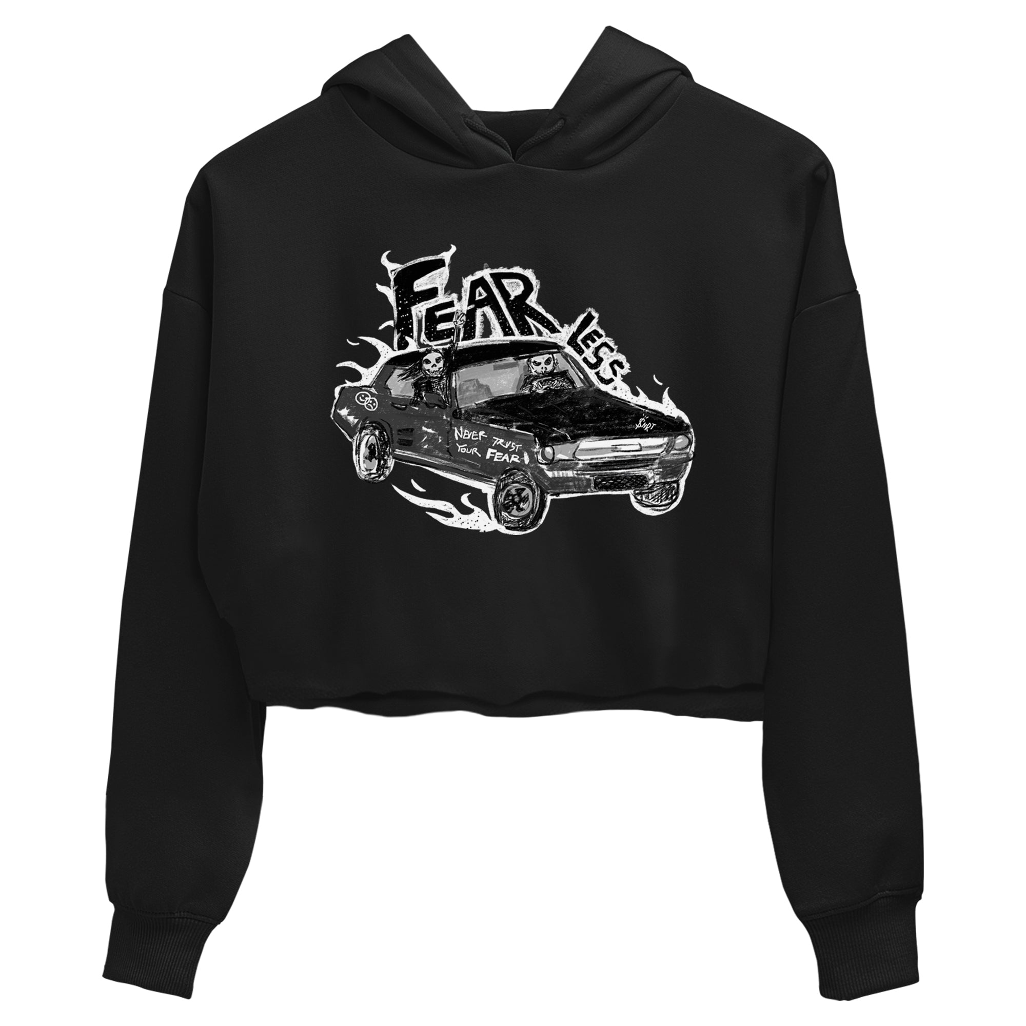Fearless Car snkmatch Women's Top - Air Jordan 4 Fear