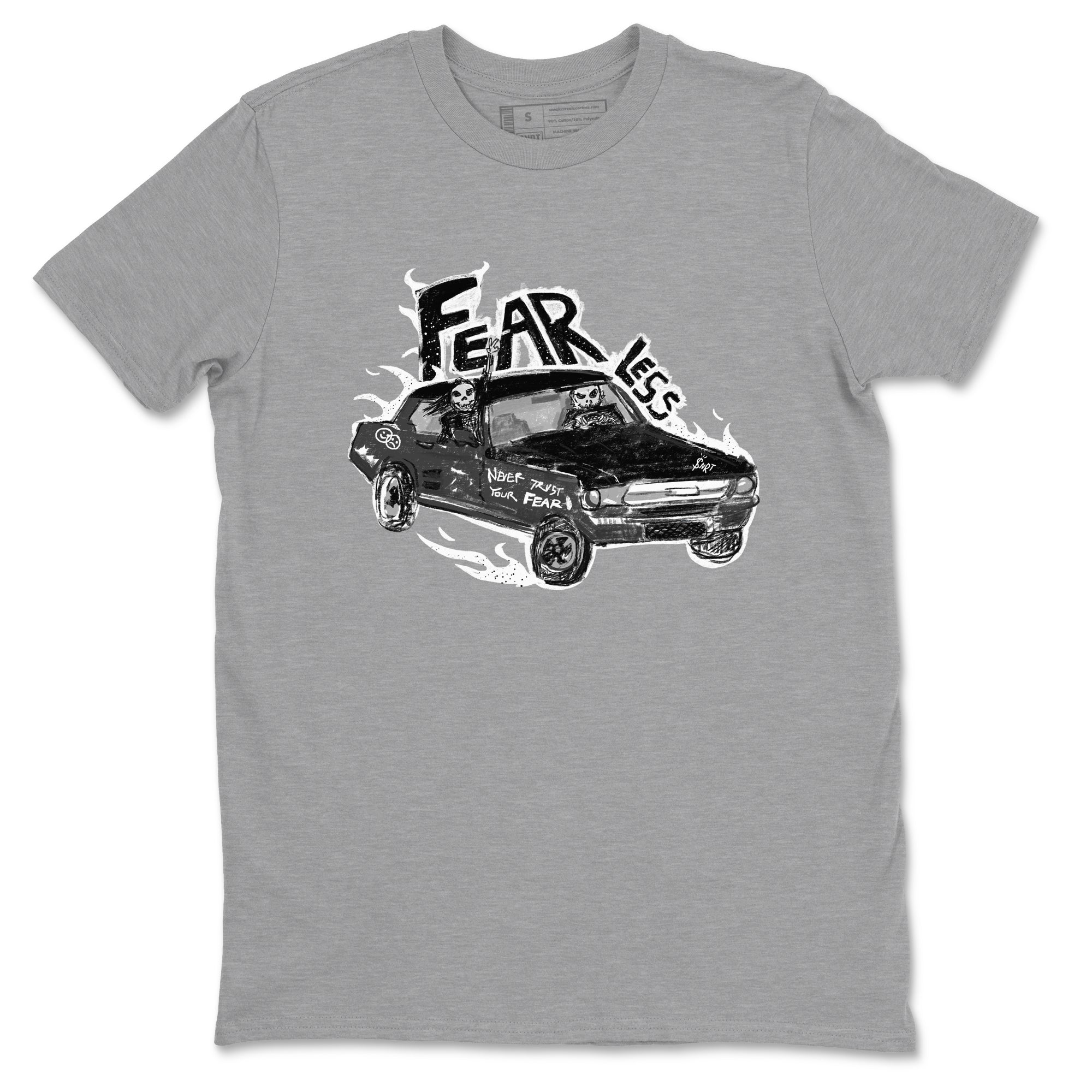 Fearless Car snkmatch Tees - Air Jordan 4 Fear