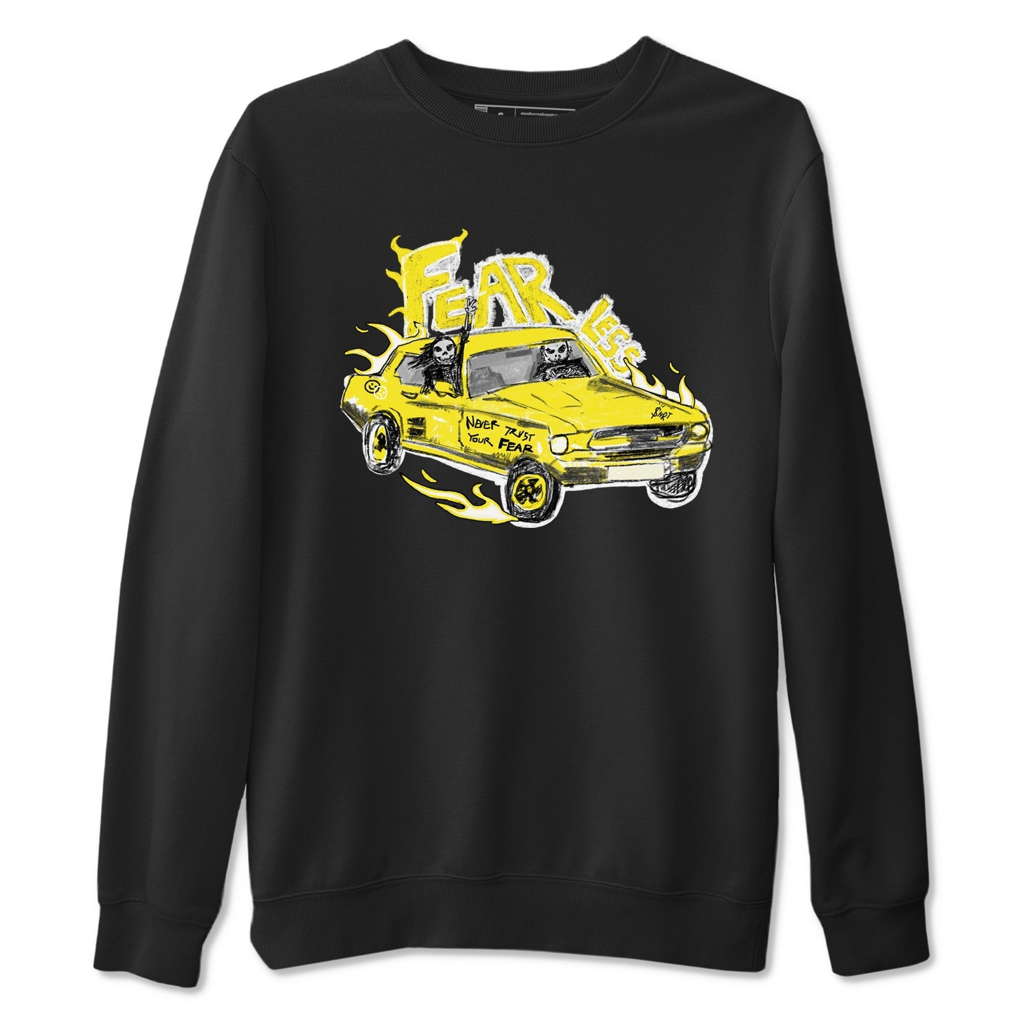 Fearless Car snkmatch Tees - Air Jordan 4 Vivid Sulfur