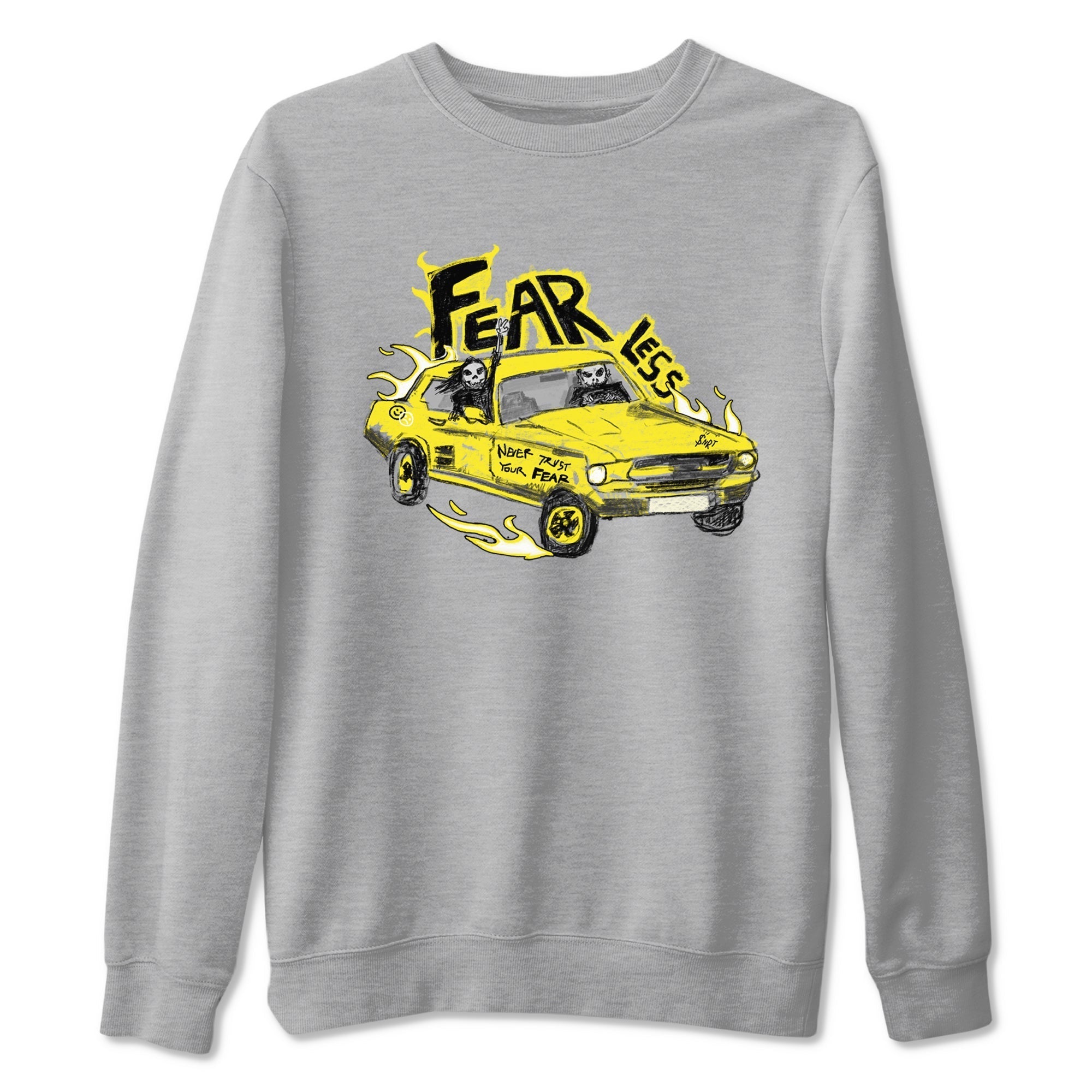 Fearless Car snkmatch Tees - Air Jordan 4 Vivid Sulfur