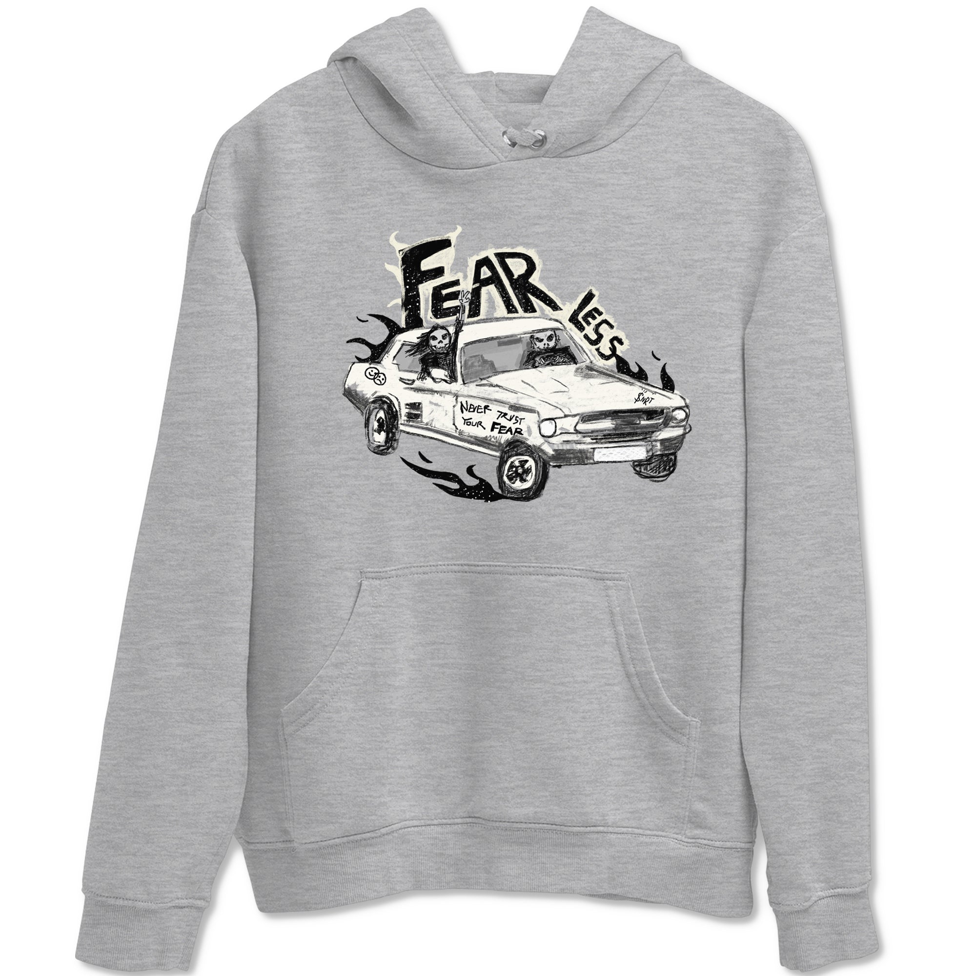 Fearless Car snkmatch Tees - Air Jordan 5 Sail