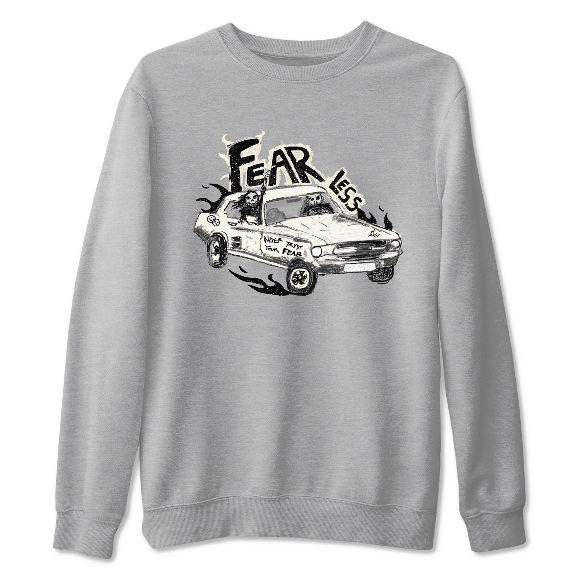Fearless Car snkmatch Tees - Air Jordan 5 Sail