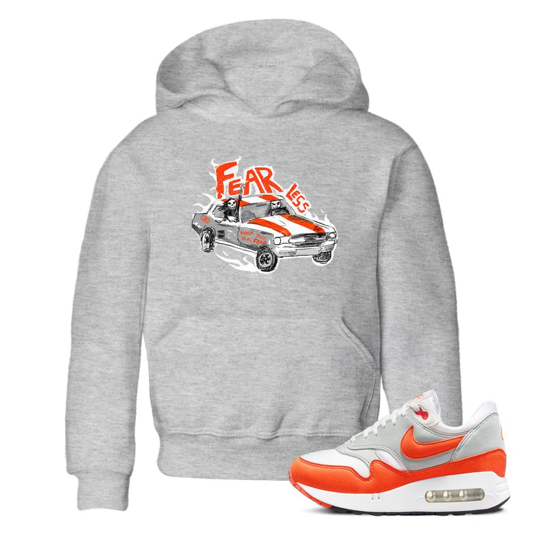 Fearless Car snkmatch Tees Kids - Air Max 1 Cosmic Clay