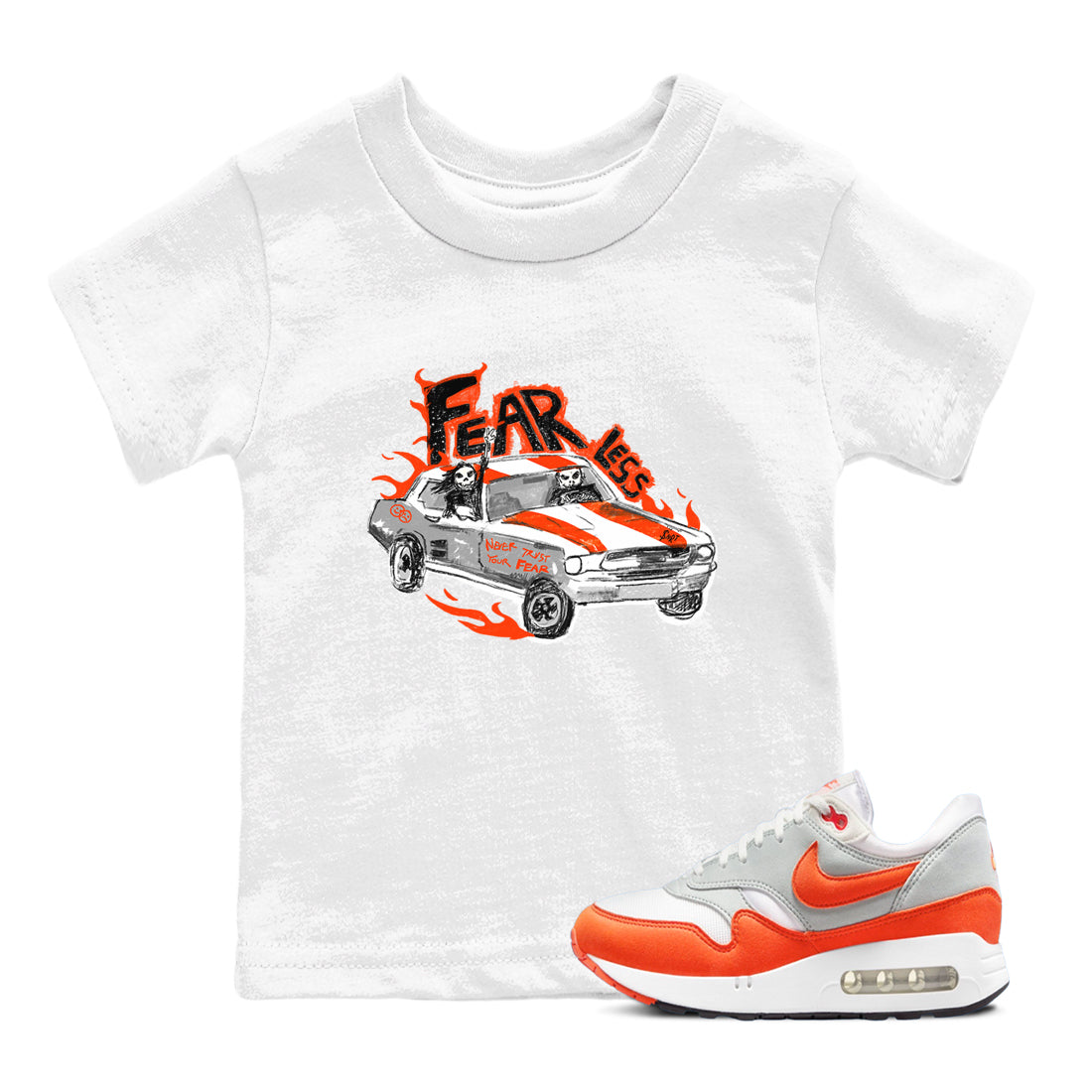 Fearless Car snkmatch Tees Kids - Air Max 1 Cosmic Clay