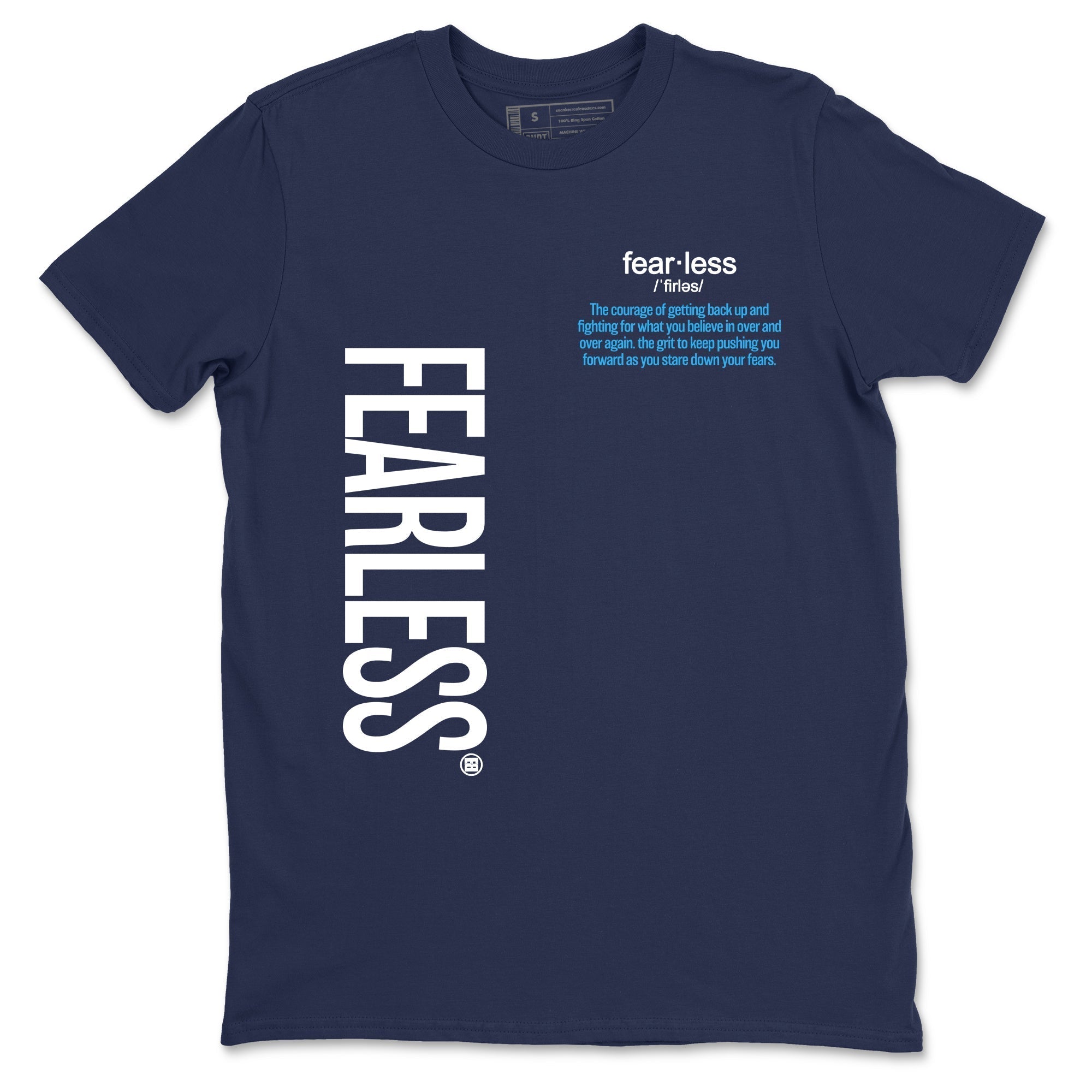 Fearless Definition snkmatch Tees - Air Jordan 1 Obsidian
