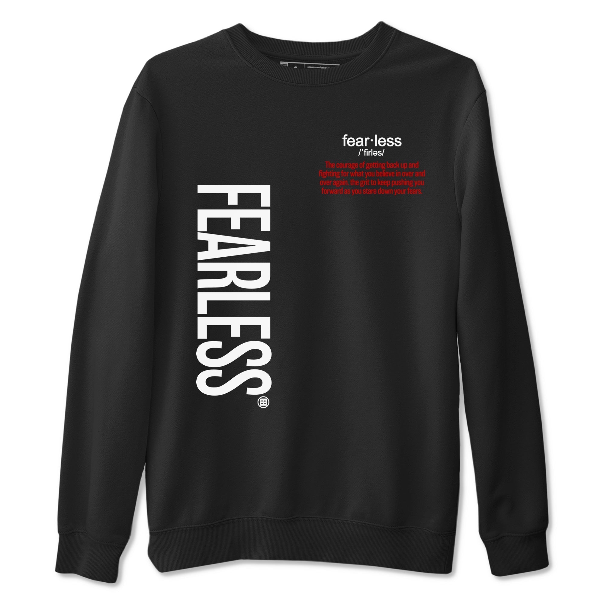 Fearless Definition snkmatch Tees - Air Jordan 11 Bred